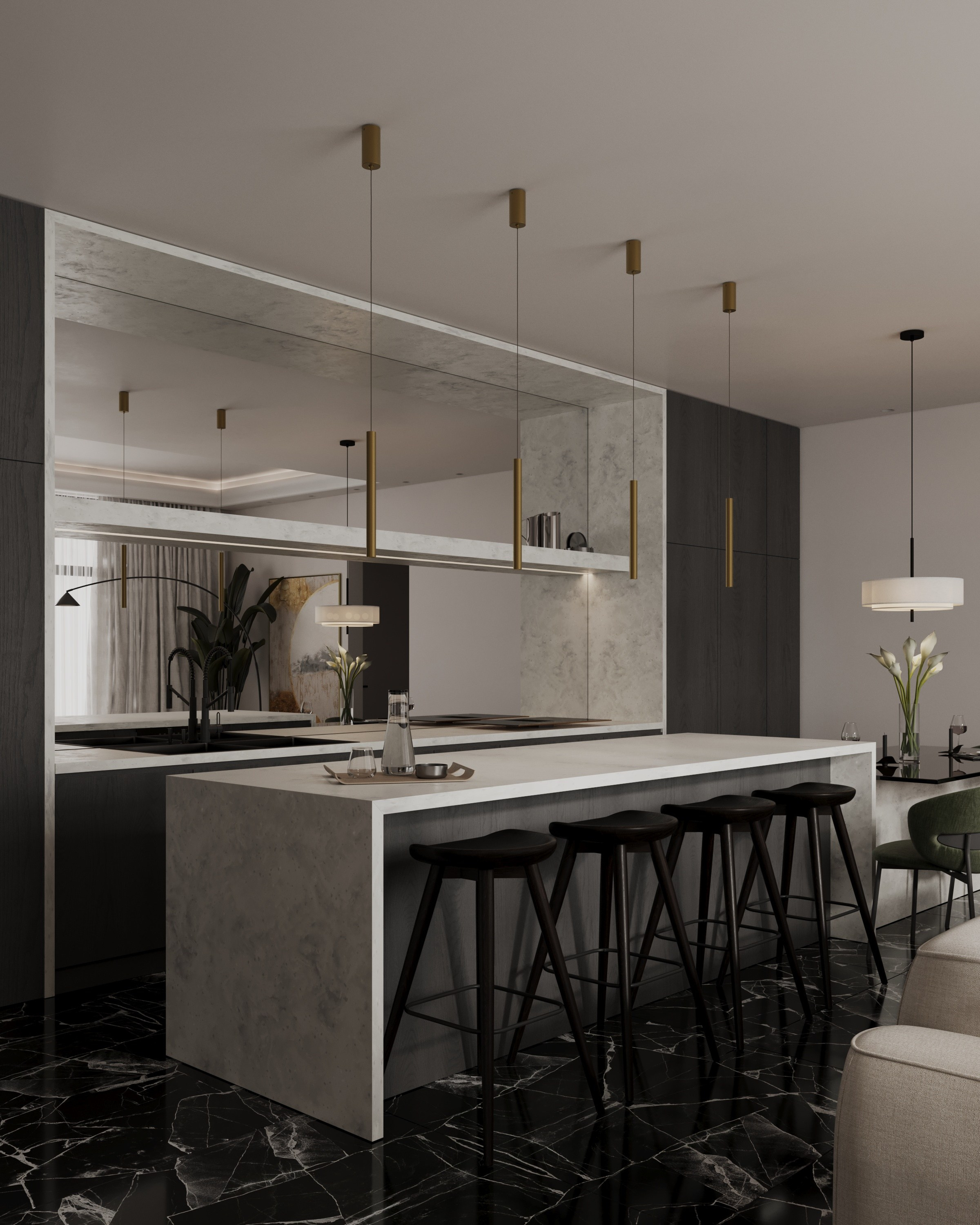 River Park | Guest house. Екатерина Коренева | 3d визуализация