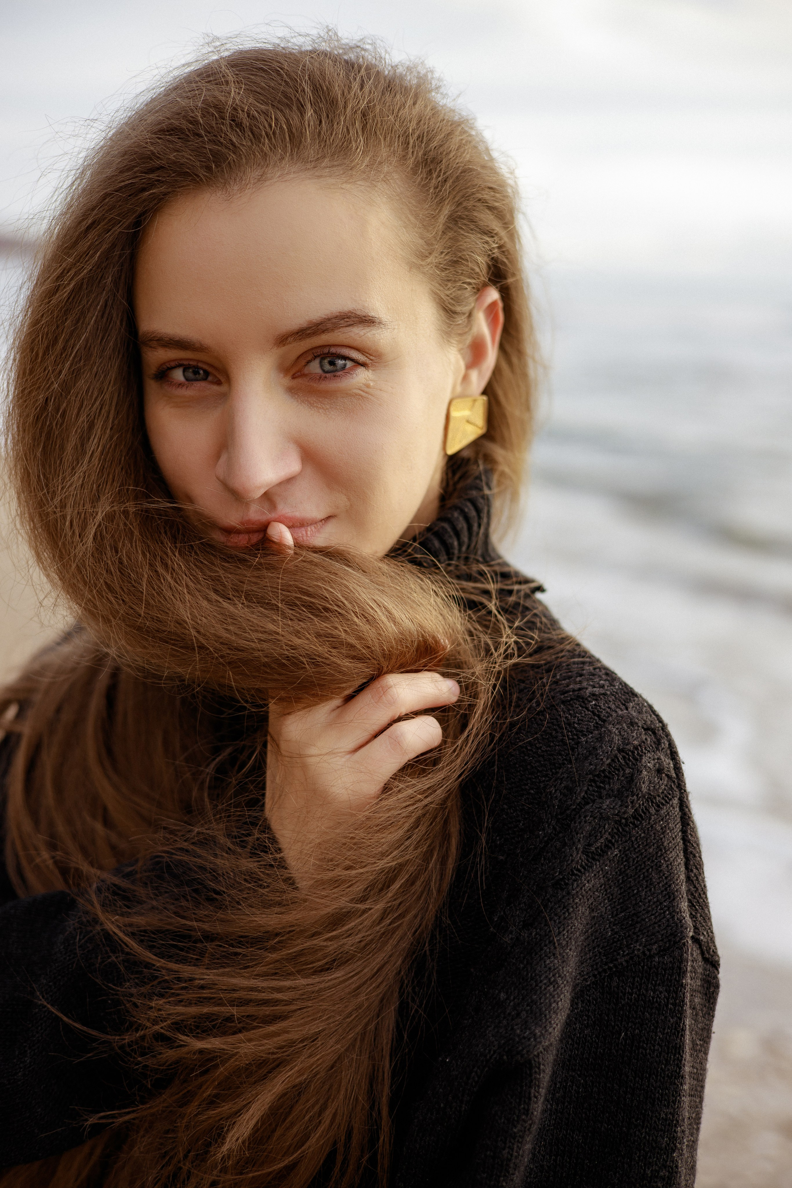 Алёнка и море