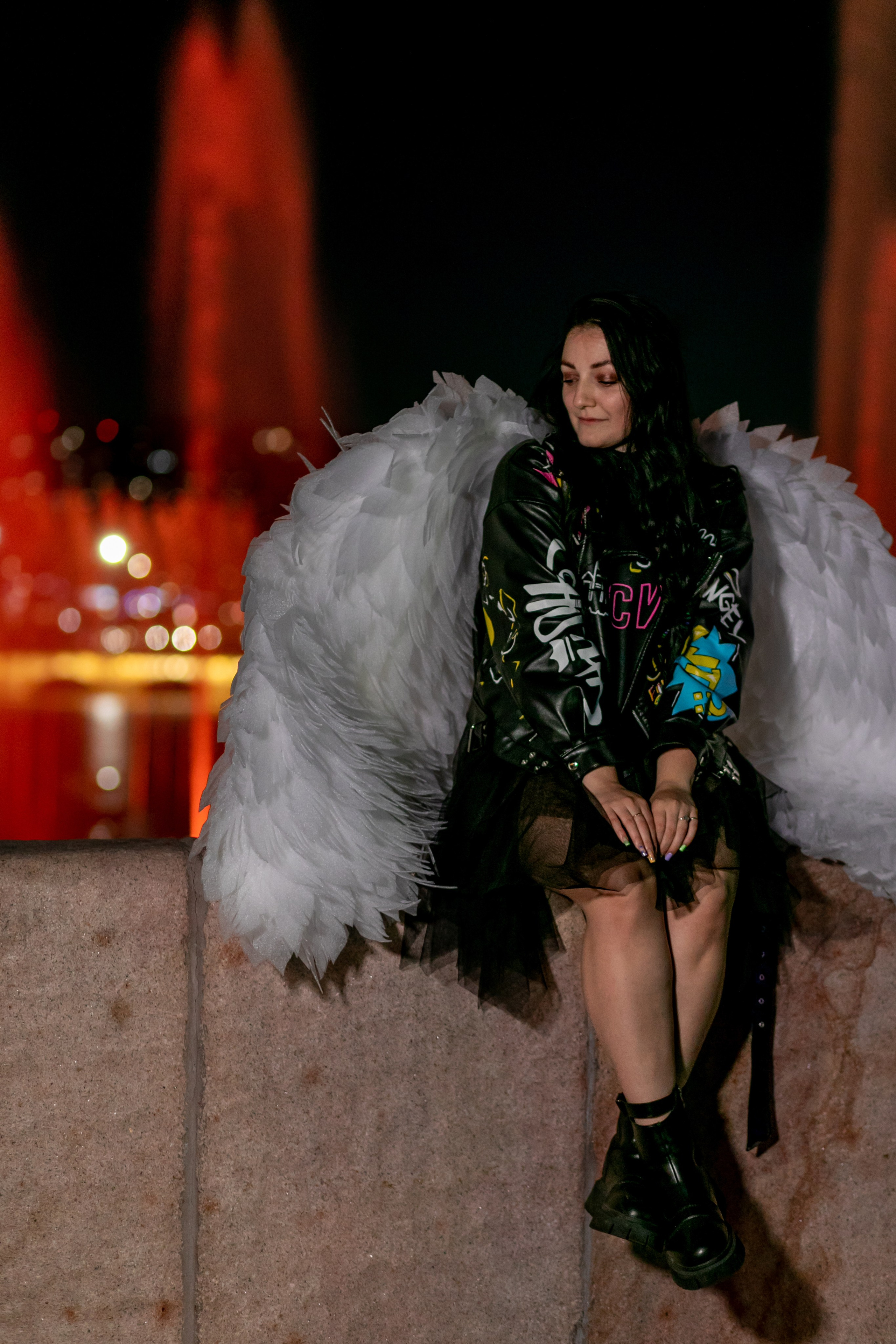 Крылья. Надежда Рыжова, портретная и контент-съемка в Челябинске