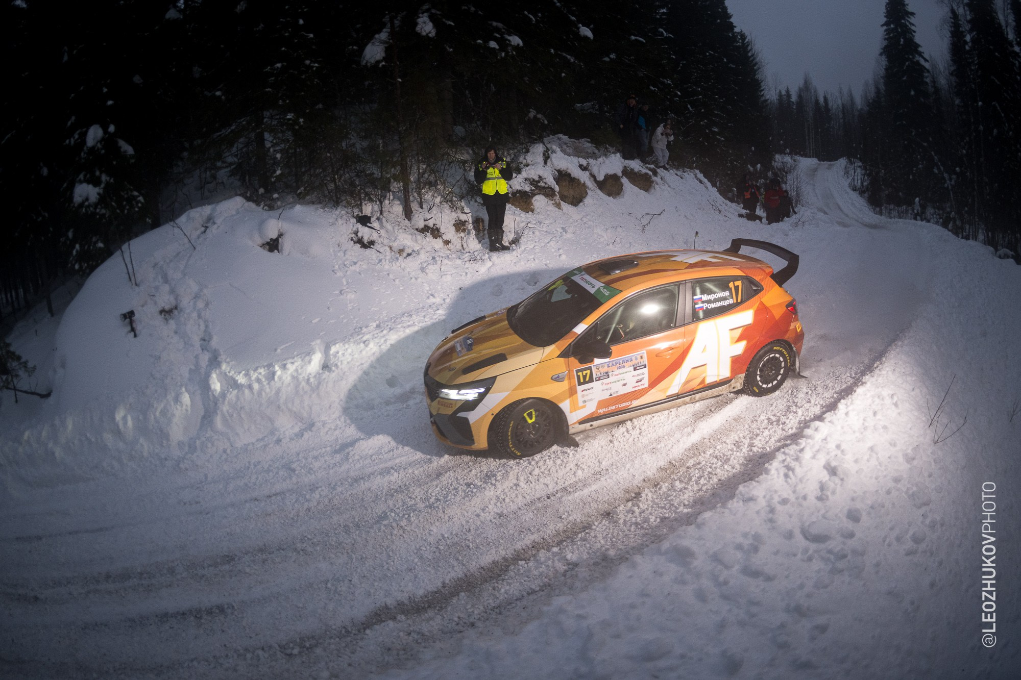 Rally Karelia 2026. Sports photographer Leonid Zhukov