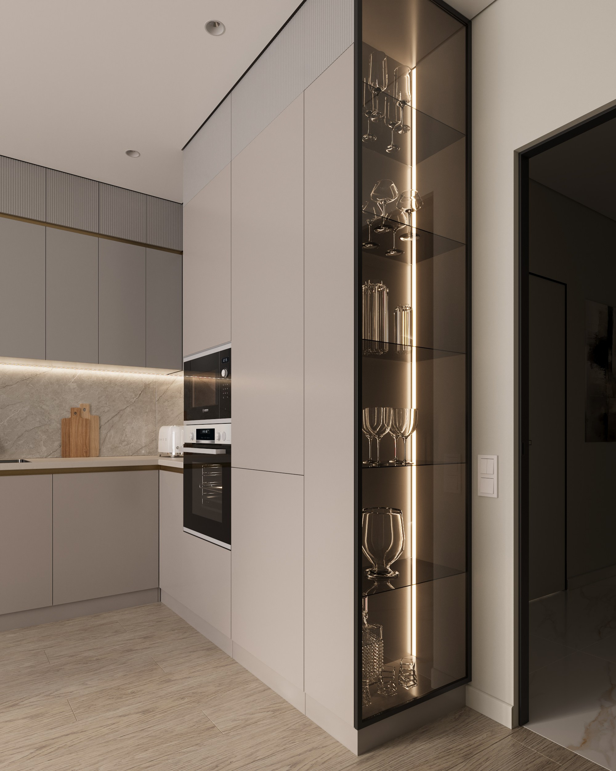 Квартира 70 кв. м. для семьи с ребенком ЖК «Смартполет». Дизайнер интерьеров Ростов-на-Дону Кристина Карпенко