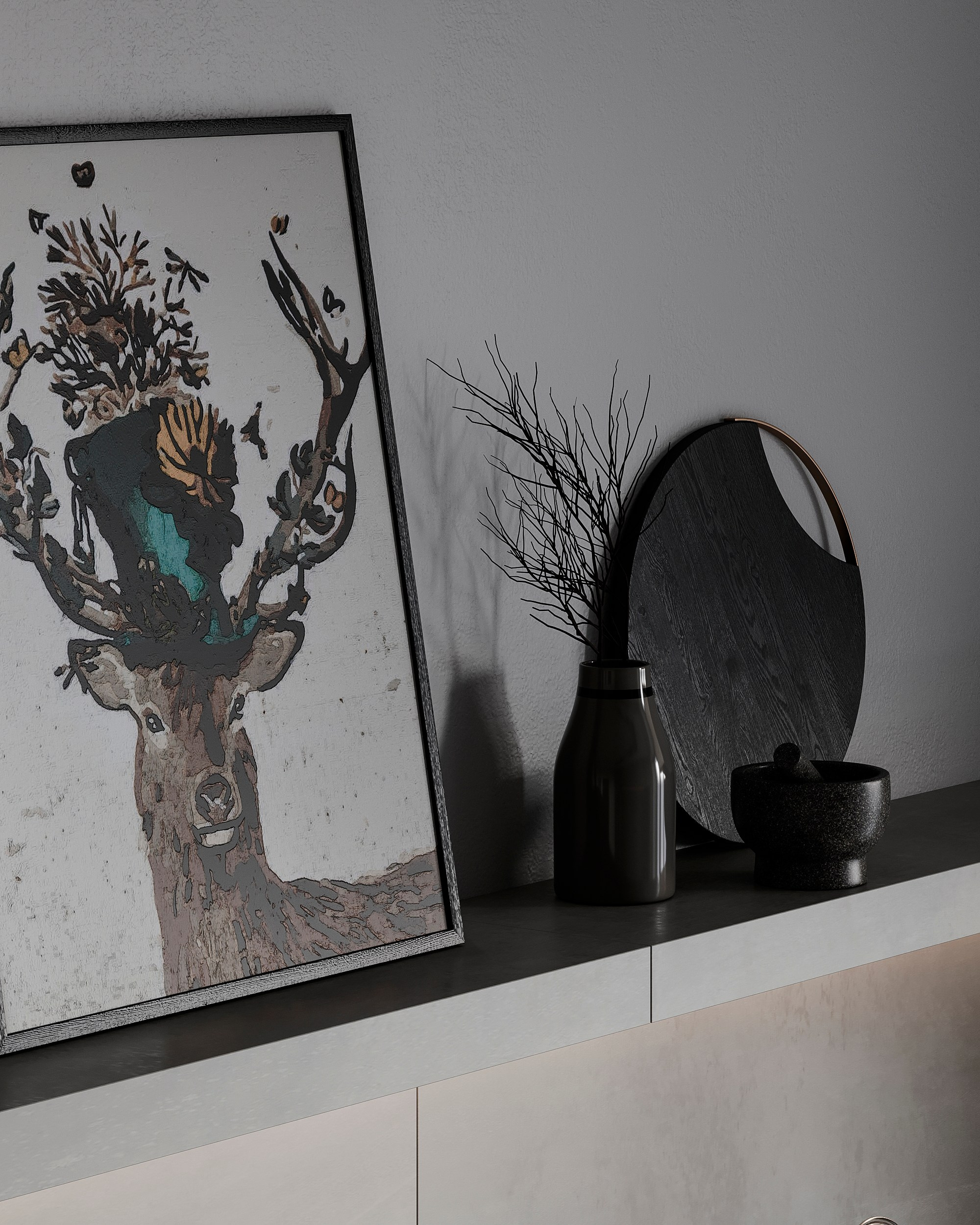 Квартира | Тюмень | 2023. Блинова Анастасия | Интерьерная визуализация