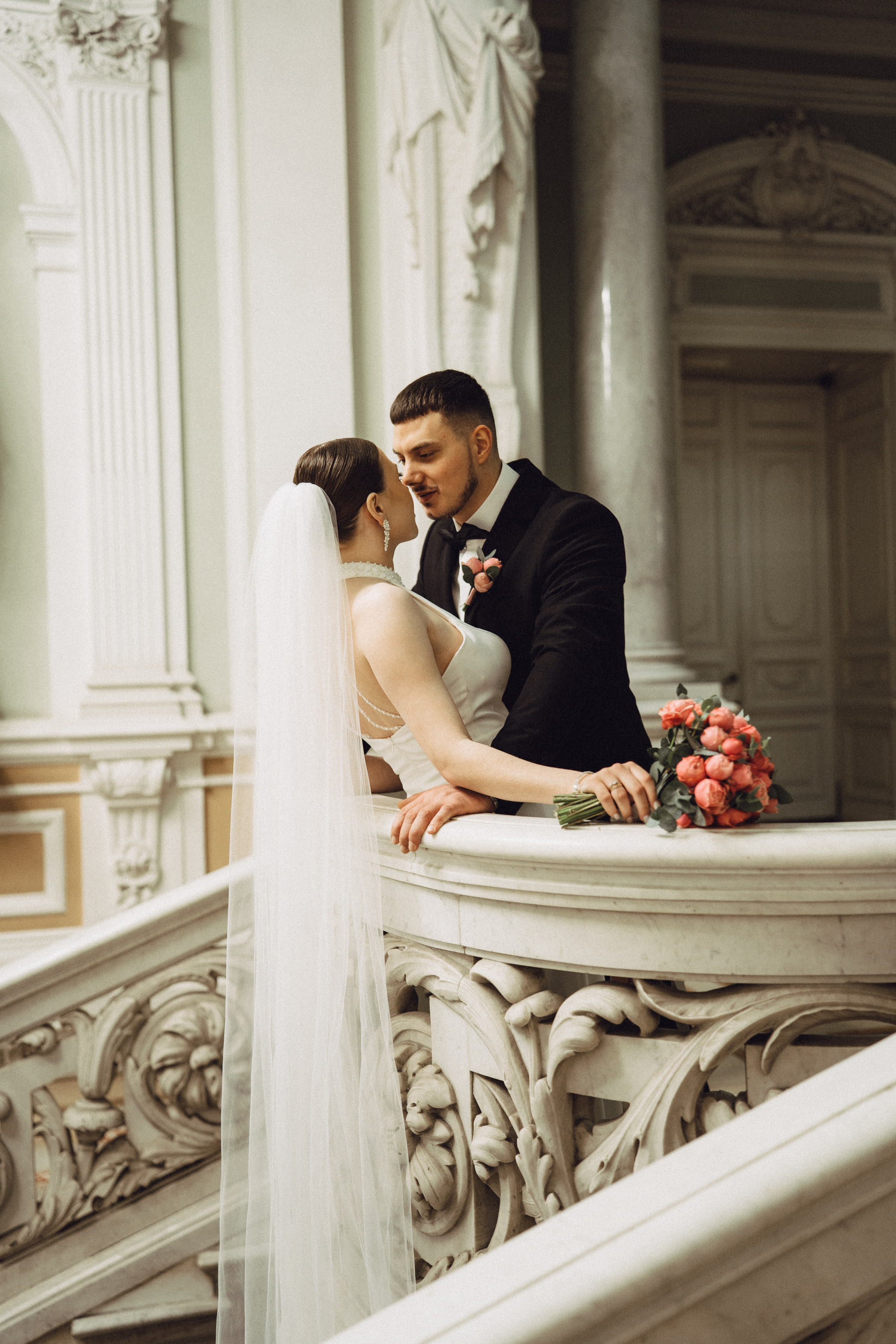 СВАДЕБНАЯ СЬЕМКА В ПЕВОМ ДВОРЦЕ БРАКОСОЧЕТАНИЯ. Профессиональный фотограф, Санкт-Петербург — Виктория Богомолова