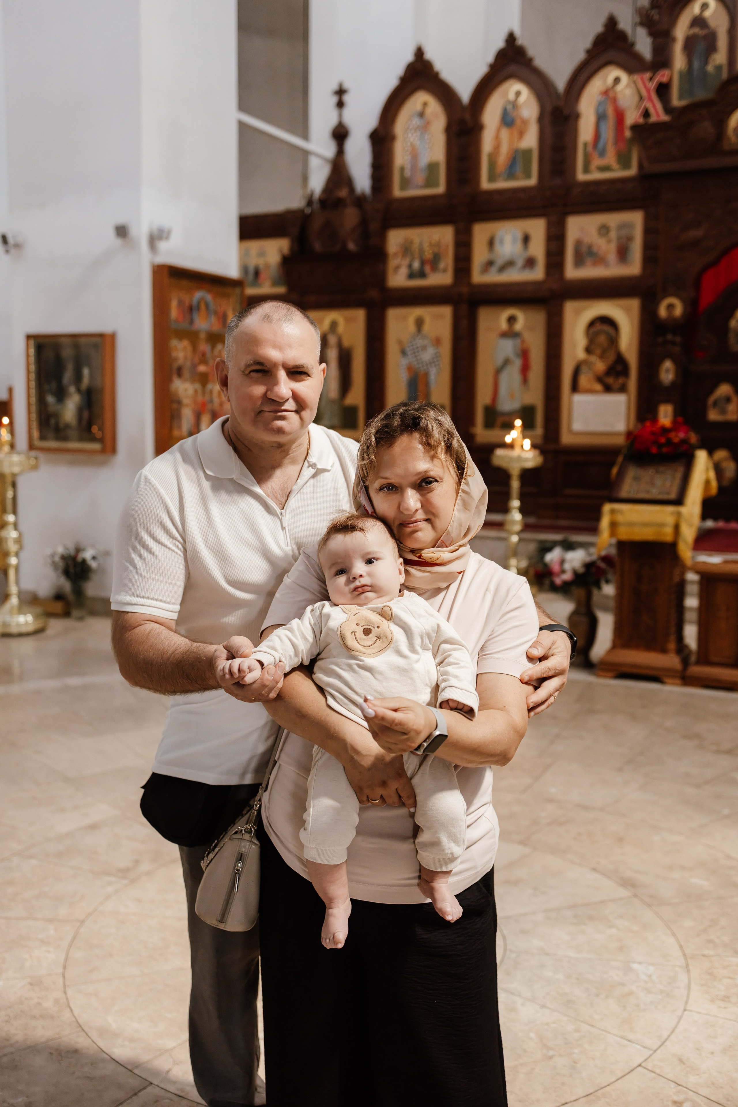 Таинство Крещения Саши. Фотограф новорождённых Newborn Москва