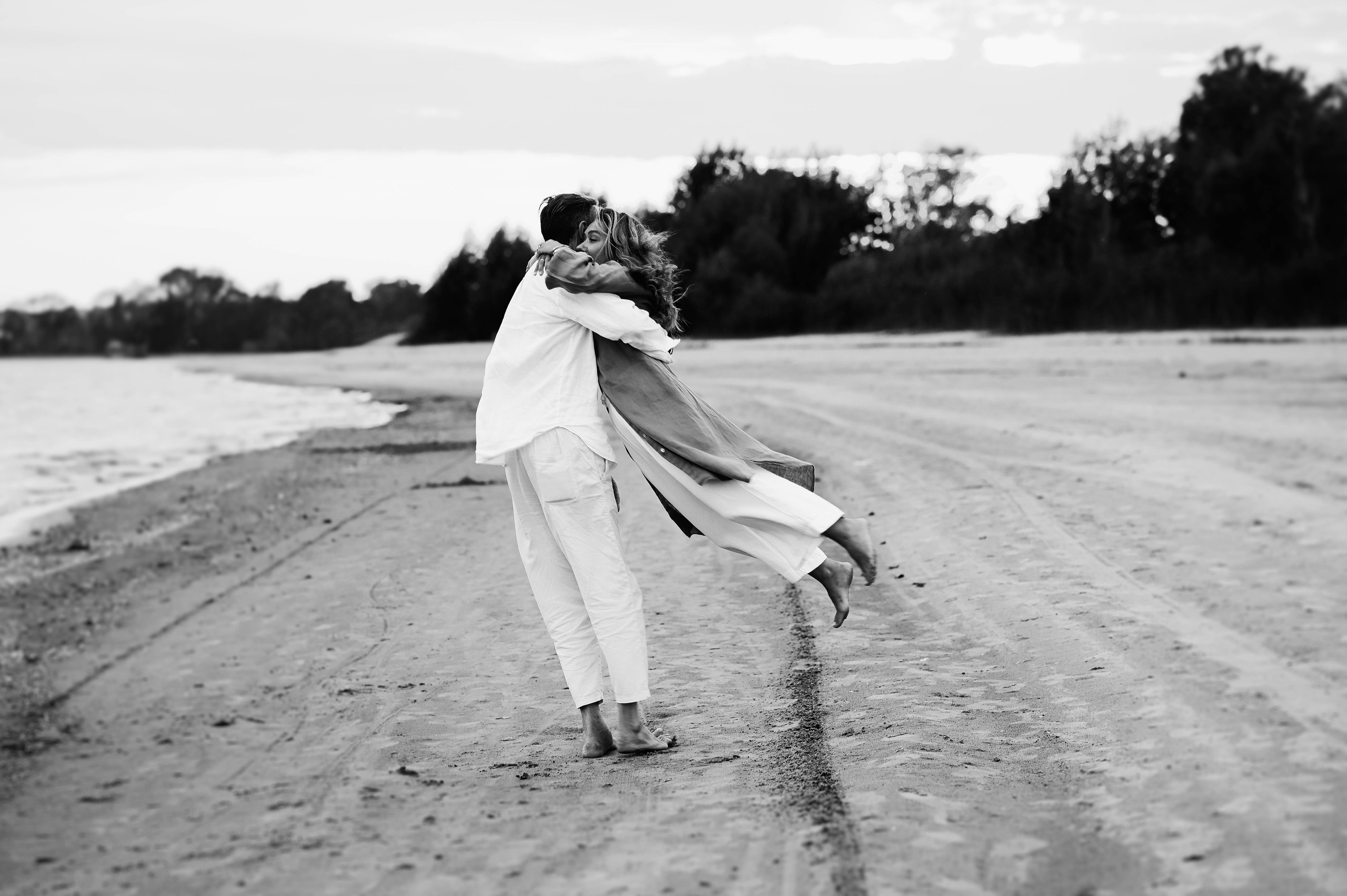 Катя и Андрей (пляж). Фотограф Казань