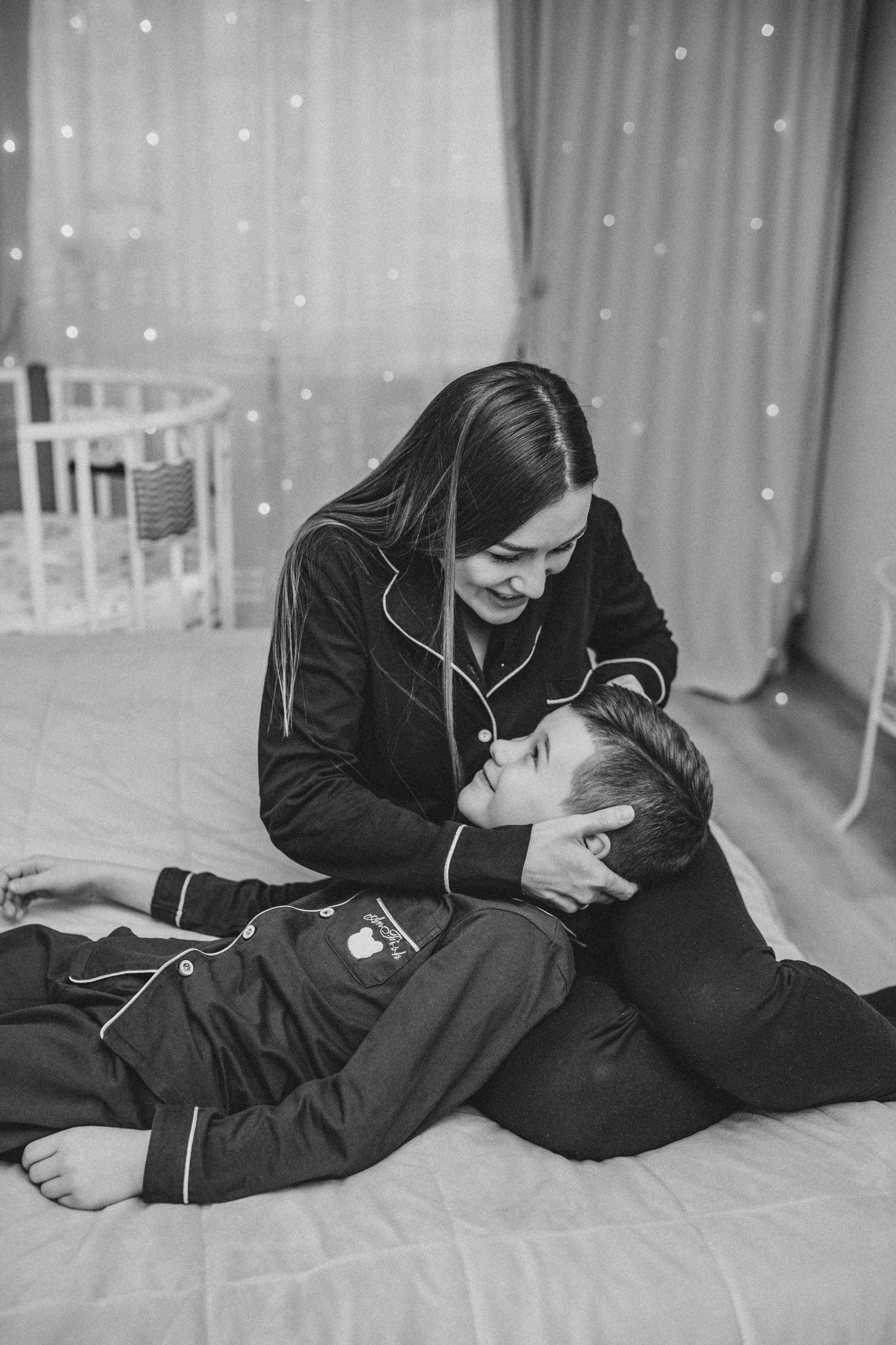 Саша, Кристина, Богдан, Степа. Семейный и домашний фотограф в Москве и МО Королева Валерия