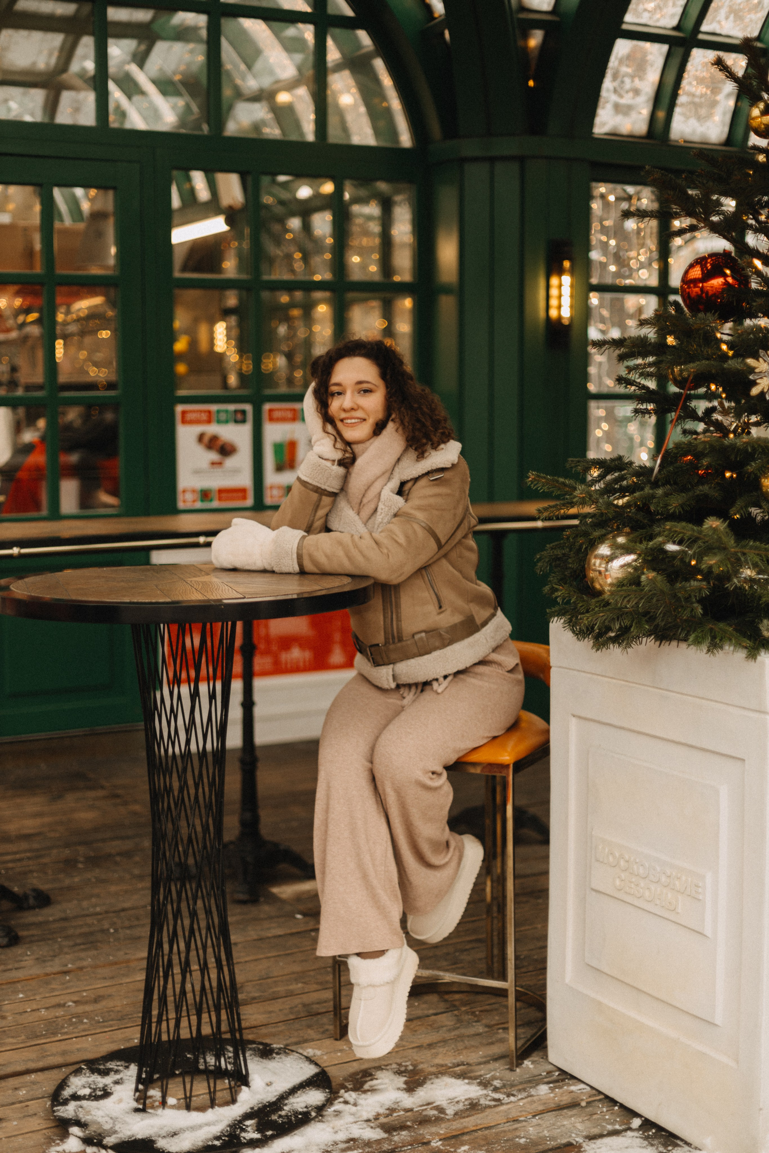 Новогодняя Мария. Фотограф Дарья Смирнова