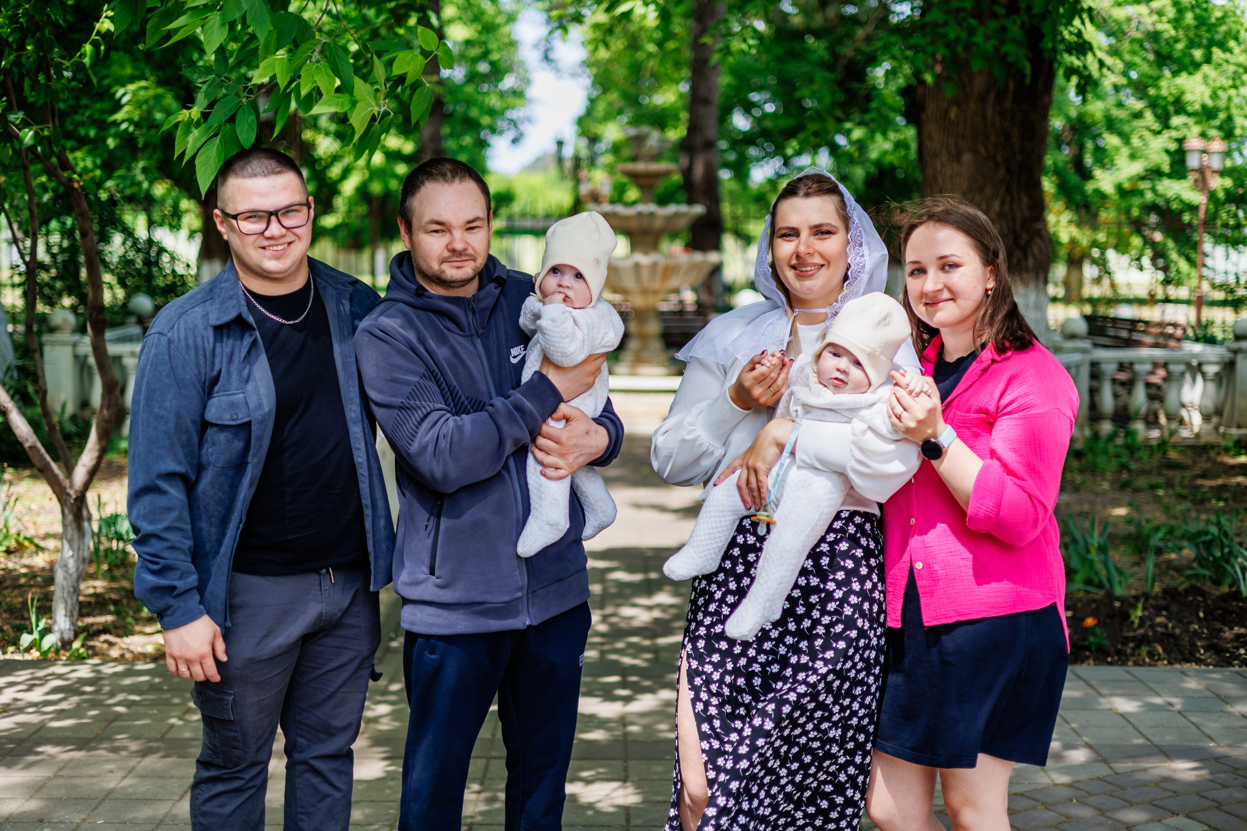 Крещение близняшек. Свадебный и семейный фотограф в Армавире