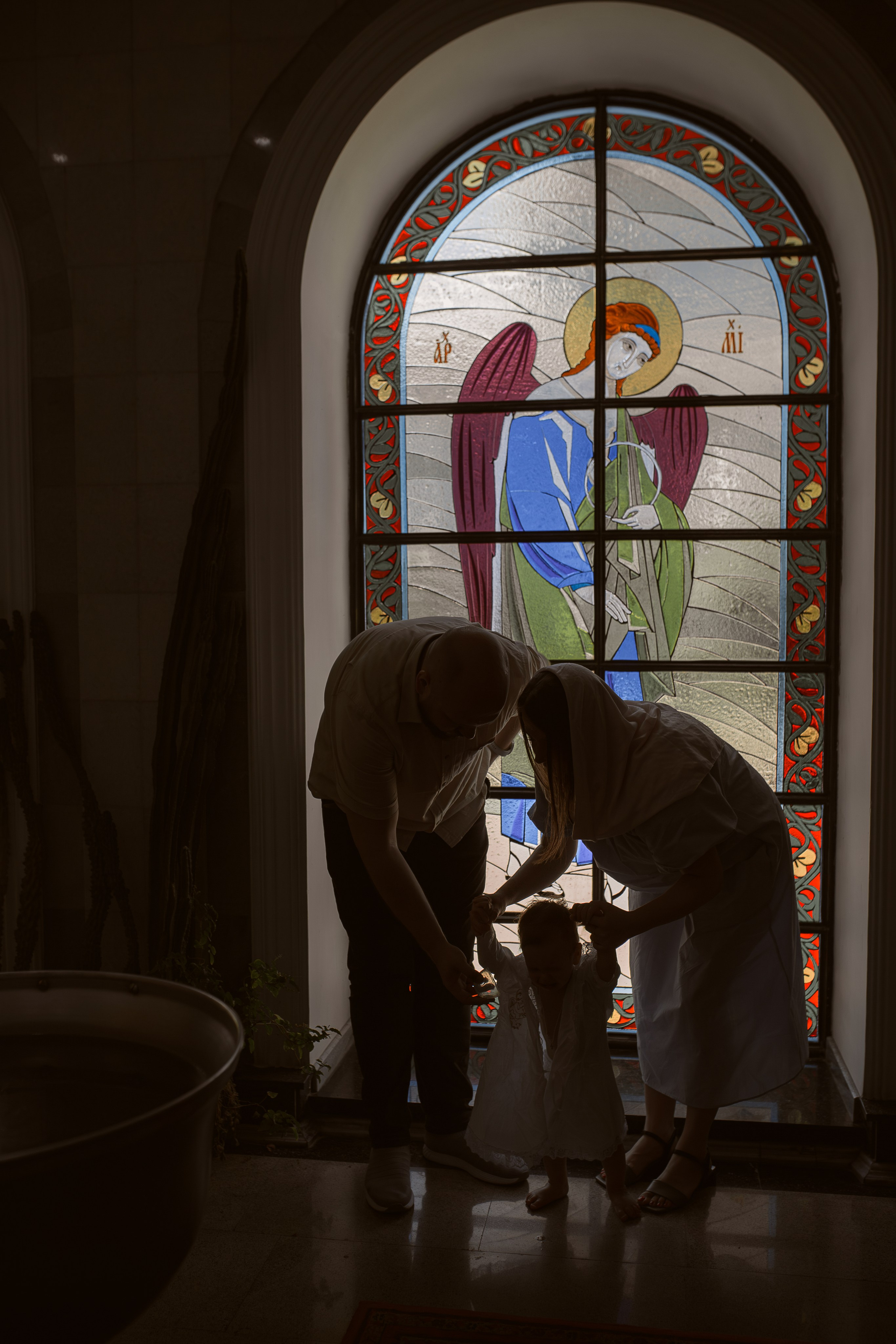 Крещение Арсения. Фотограф на Крещение и Венчание в Ташкенте