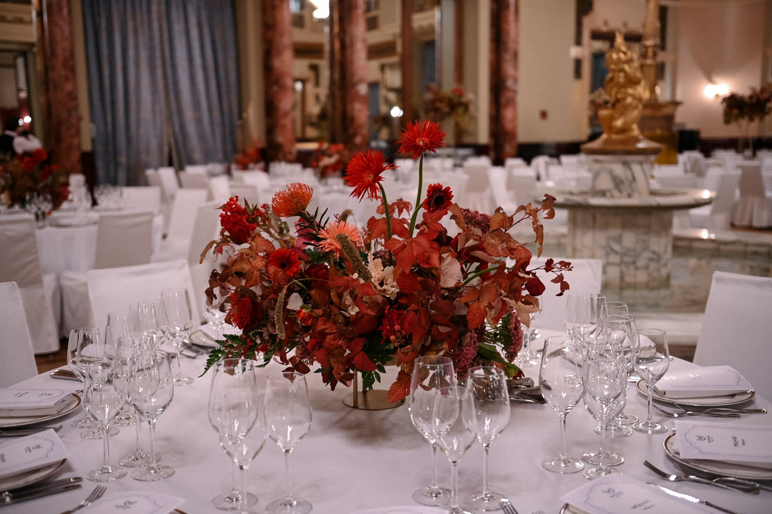 Светский прием в отеле Метрополь. Kirillova Studio — мастерская декора и событий Юли Кирилловой