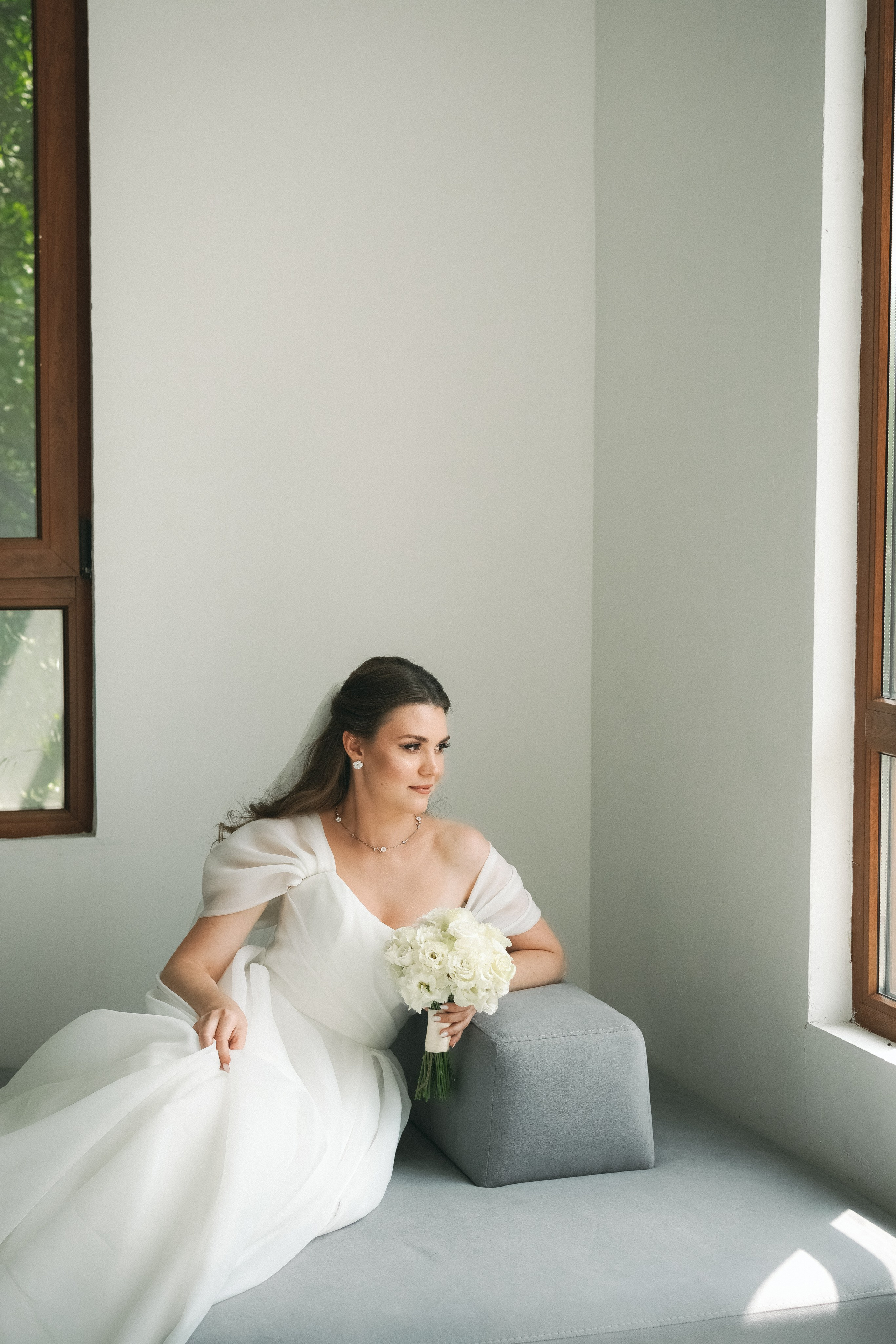 Свадебная история в студии. Свадебный и семейный фотограф Афанасьева Анна в Кисловодске