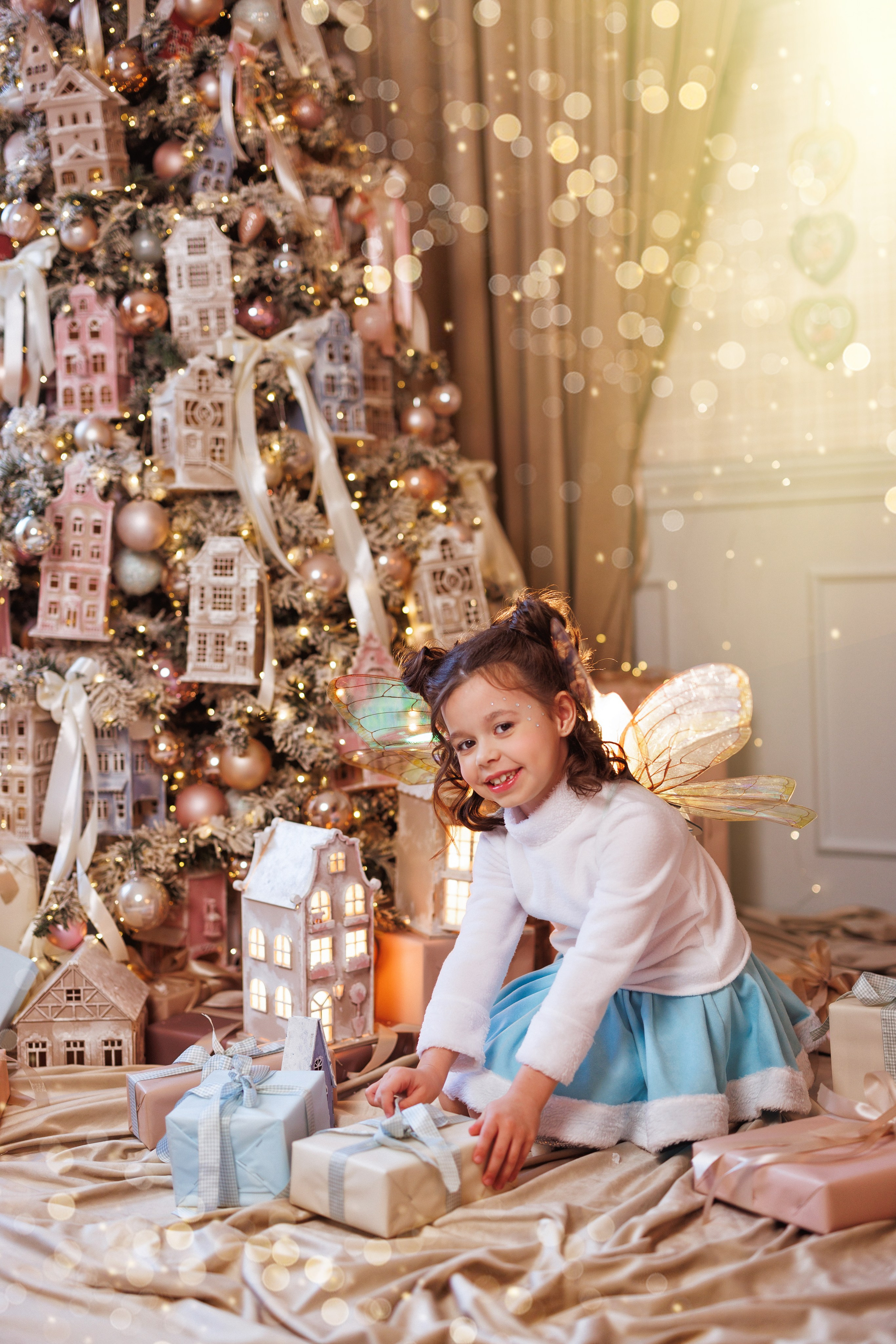 Детская новогодняя фотосессия в фотостудии «Alice», город Краснодар. Семейный и детский фотограф в Краснодаре Анна Трашкова