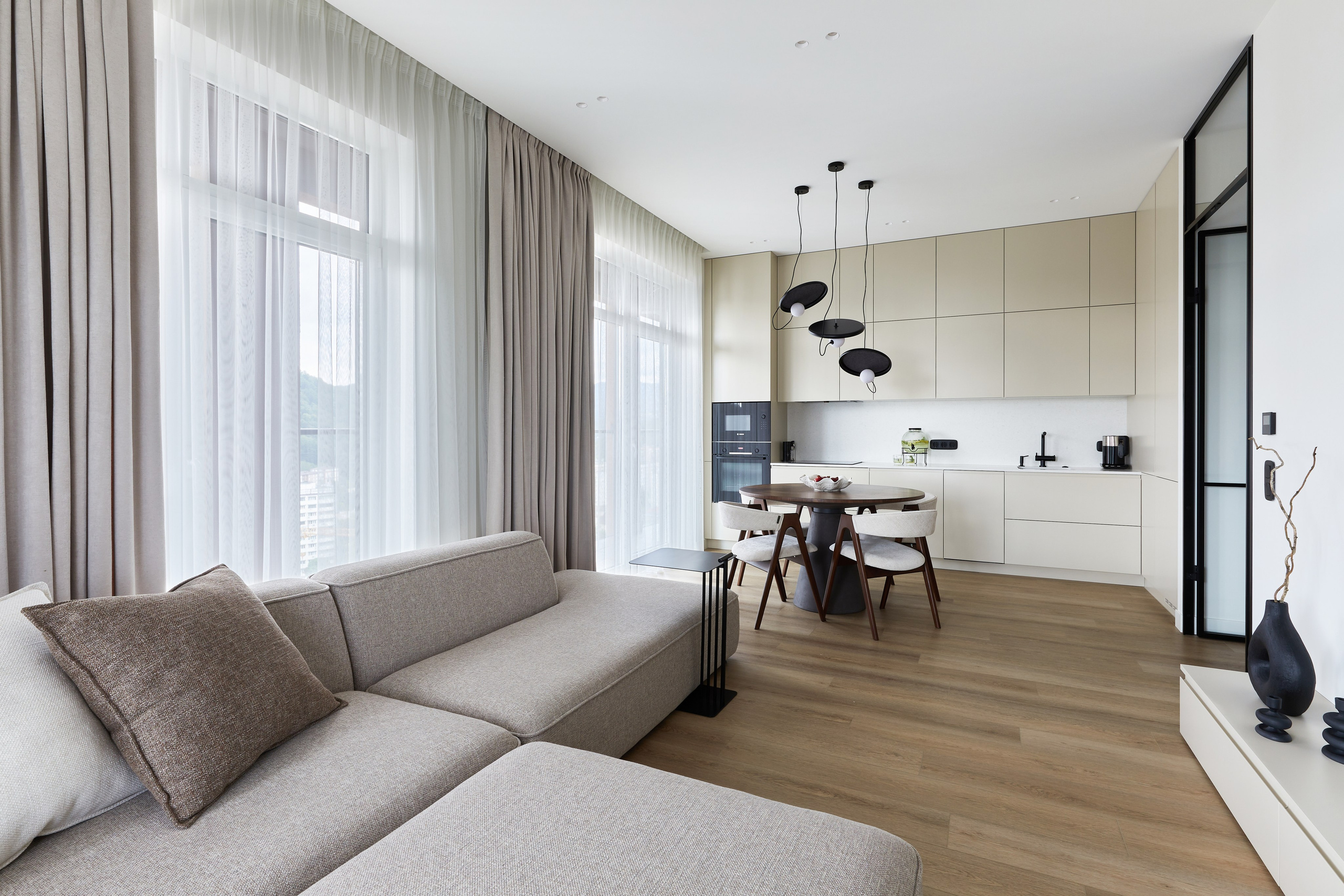 3-КОМНАТНАЯ В ЖК АЛЛЕЯ ПАРК. Интерьерный фотограф в Сочи Анисимова Ольга