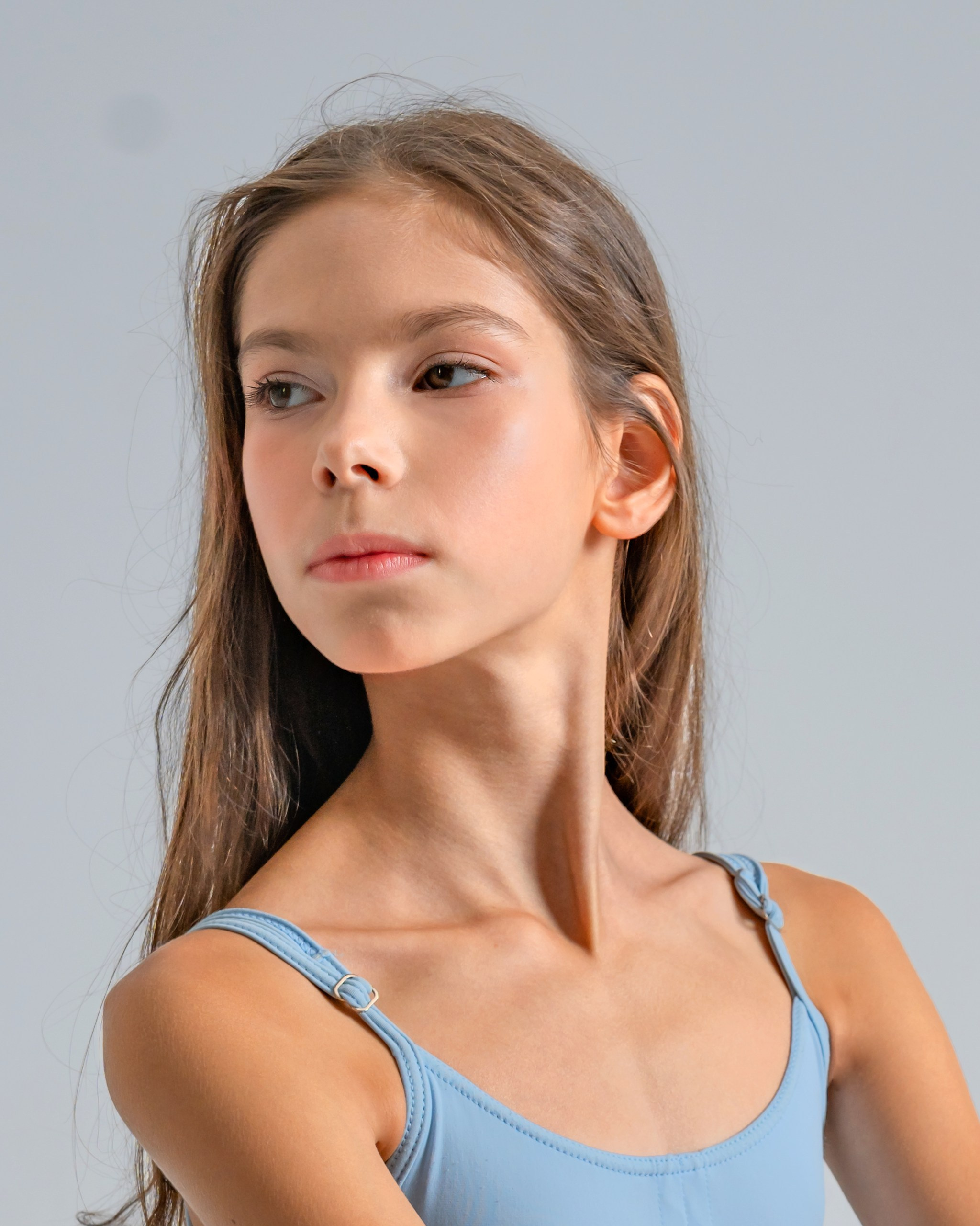 Ballet portrait on cyclorama, Eifman academy student