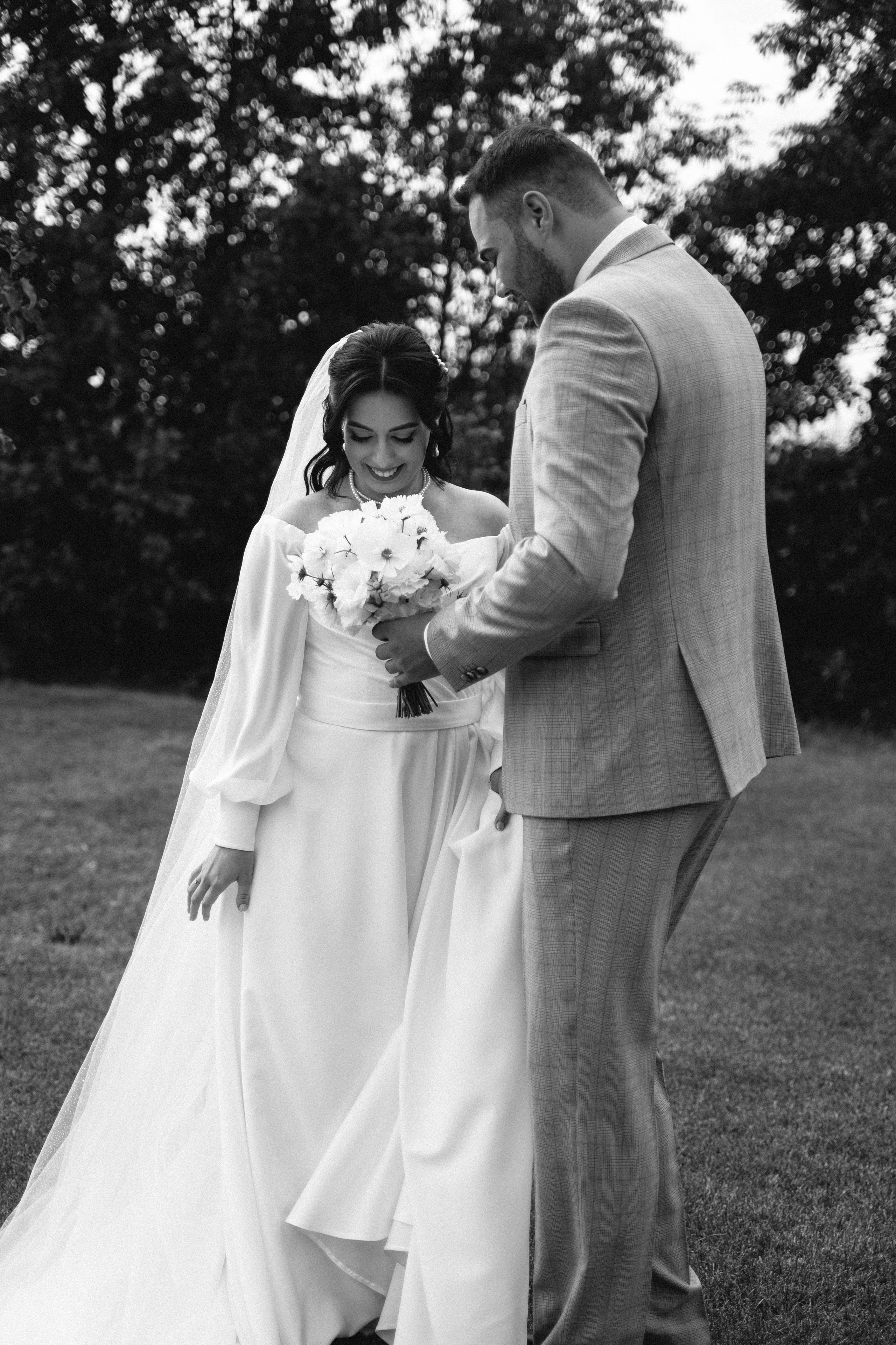 Свадебная фотосессия молодоженов теплой осенью. Свадебный и семейный фотограф из Воронежа|Москвы Бубнова Екатерина