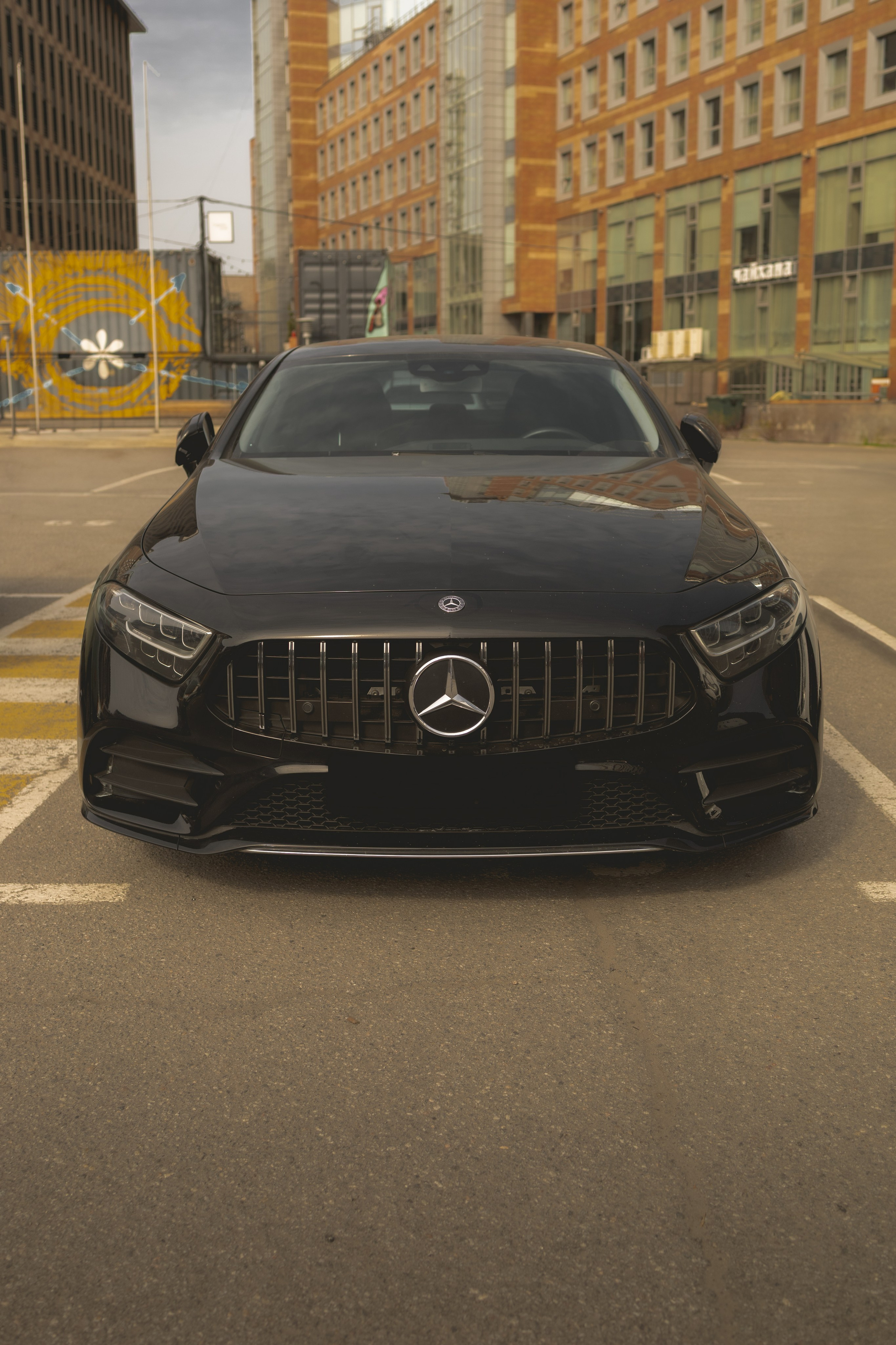 Mercedes-Benz Cls. Портретный и автомобильный фотограф в Санкт-Петербурге Евгений Черепанов