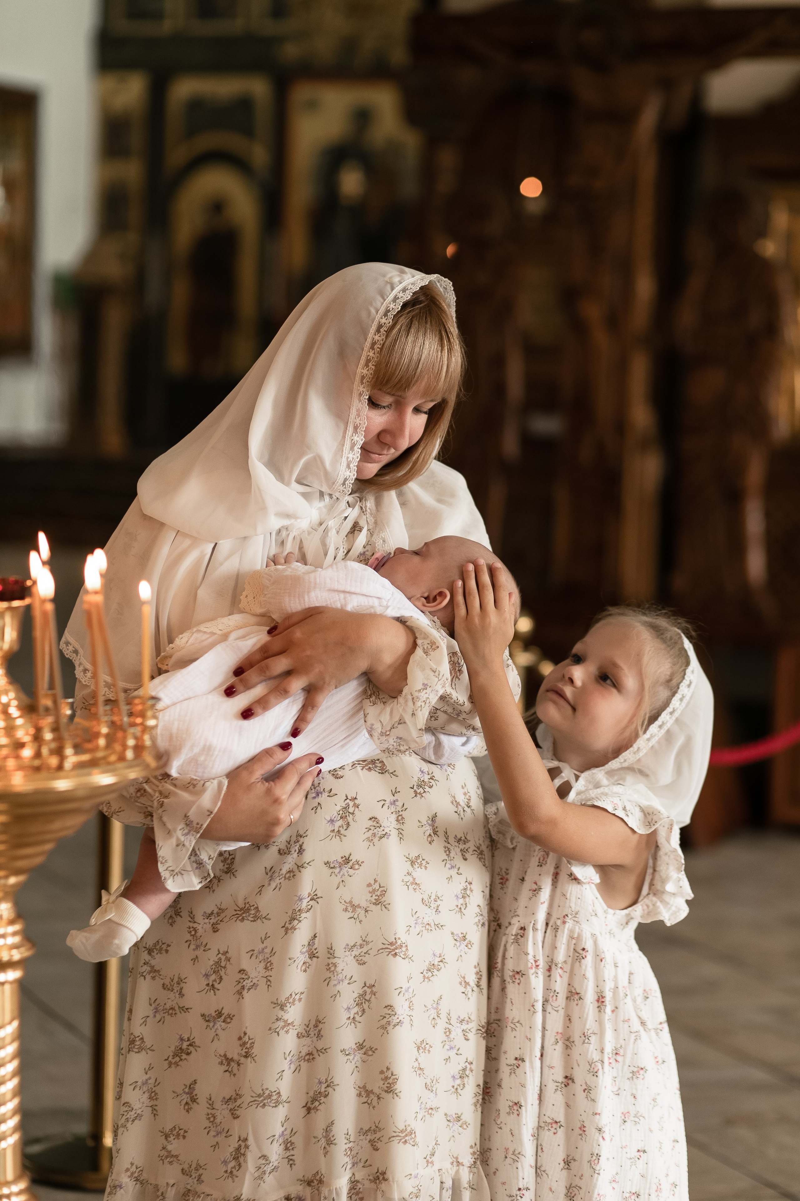 Крещение Анастасии. Свадебный и Семейный фотограф в Москве Александра Вайпер