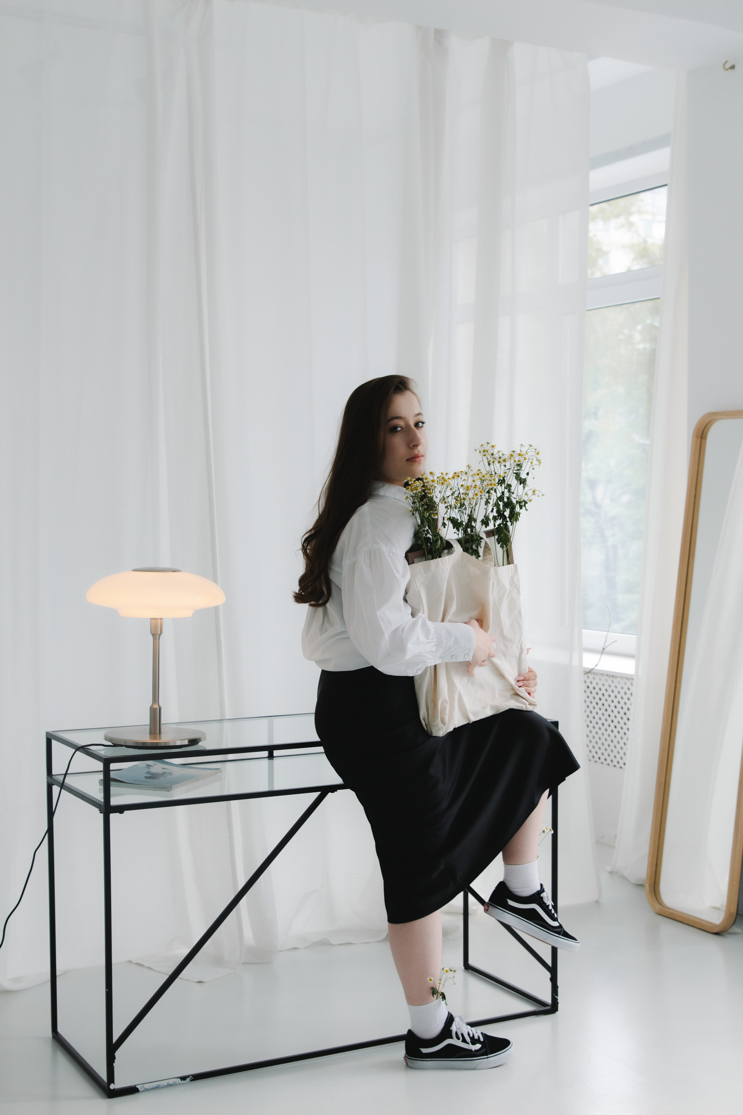 Съемка «Стильная нежность» со Светой. Фотограф Настя Булочка Екатеринубрг