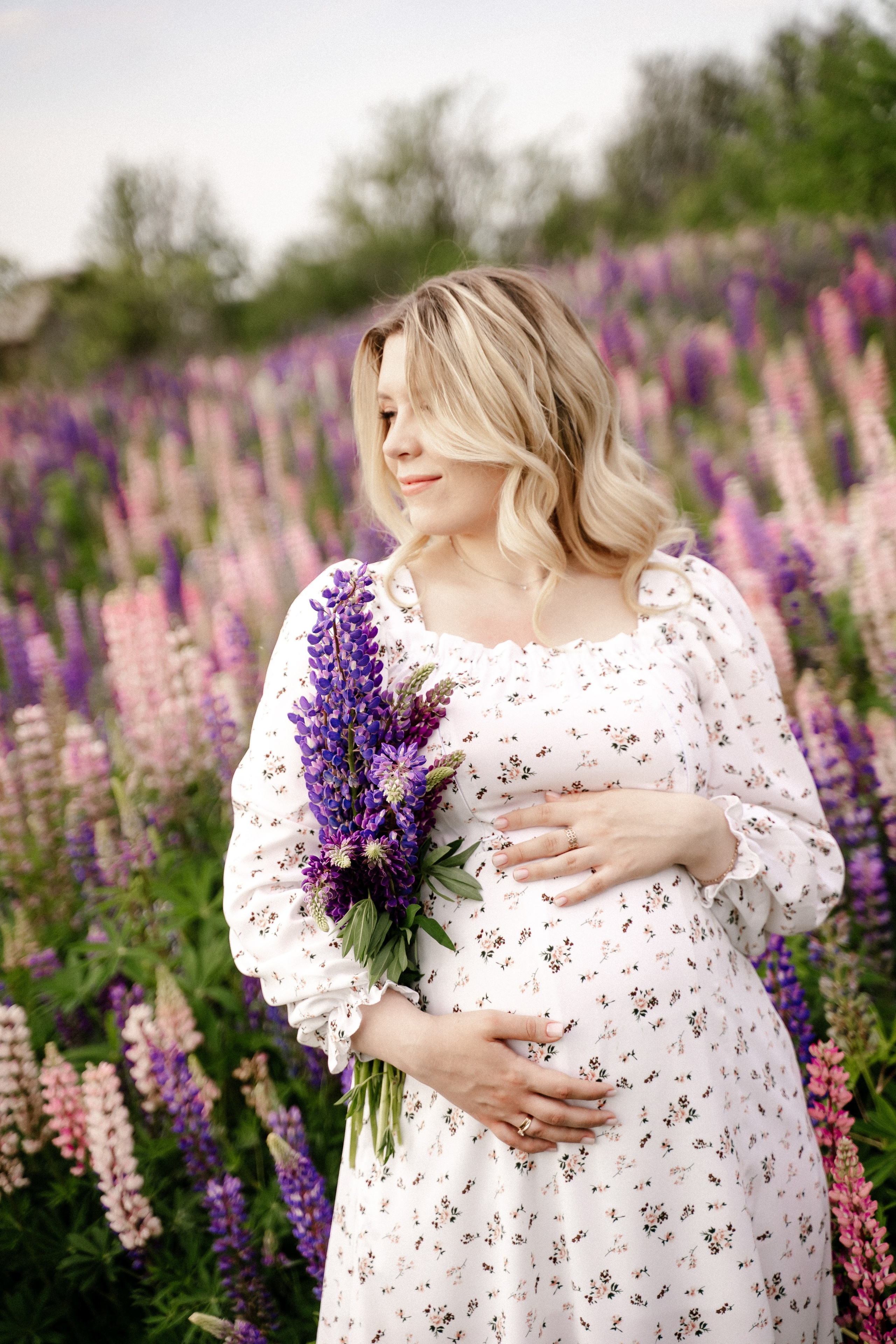 Беременность в люпинах