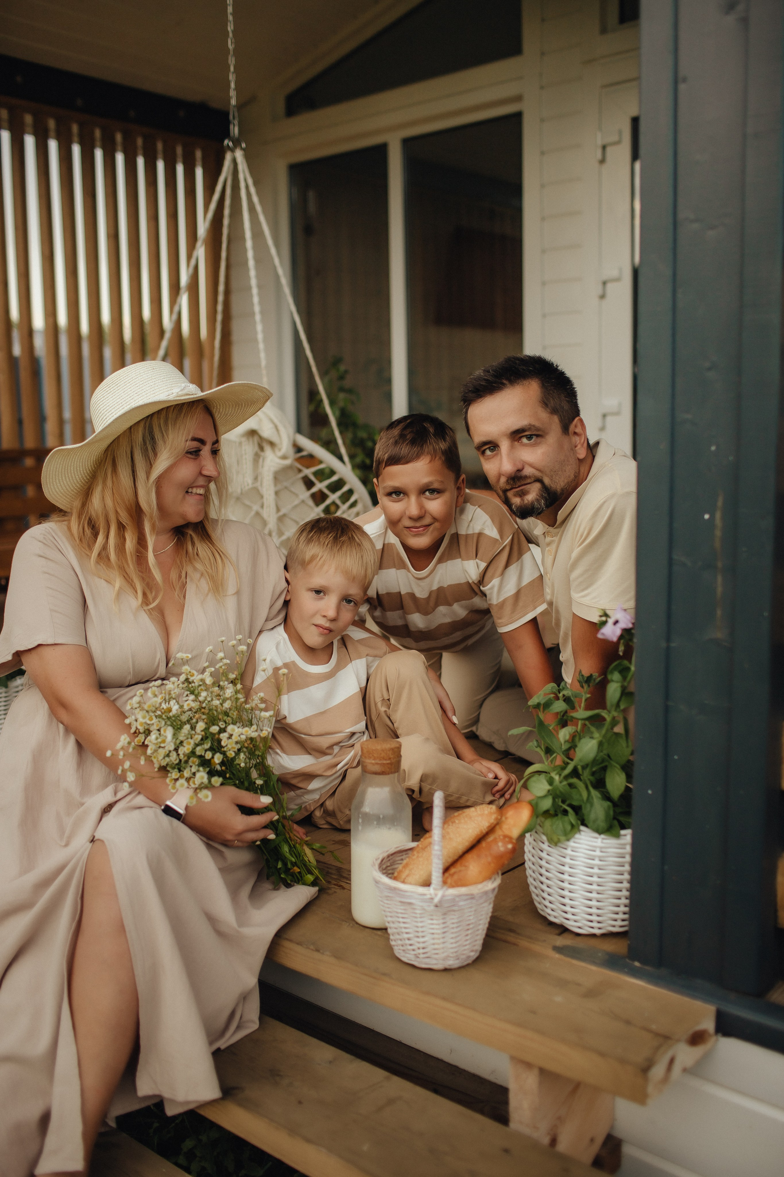 Алла, Александр, Артур, Антон. Семейный фотограф в Москве и Московской области Лазутина Валентина