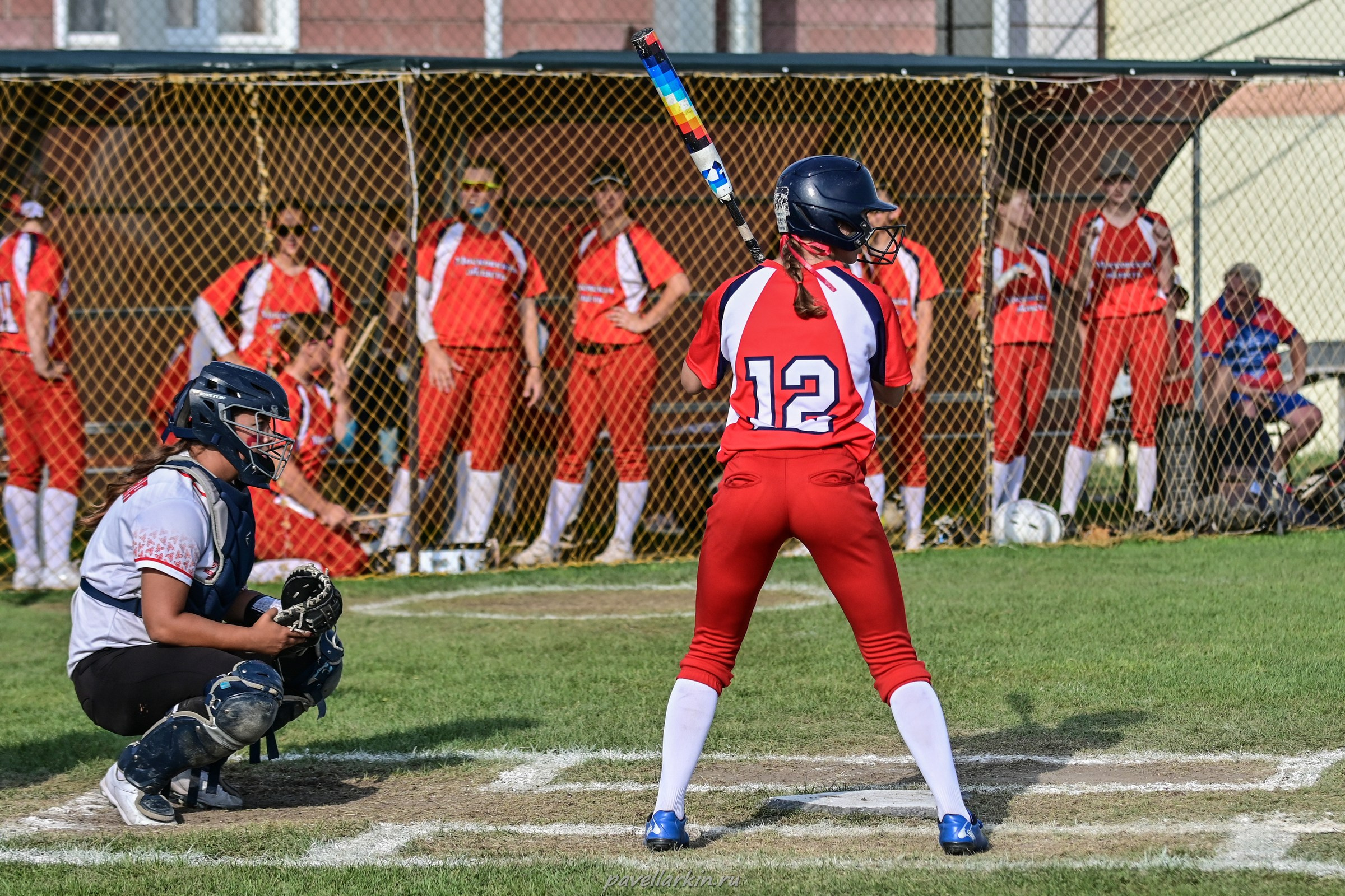 Софтбол: Финал юношеской спартакиады 2025 года. Спортивный фотограф, фотожурналист Павел Ларькин