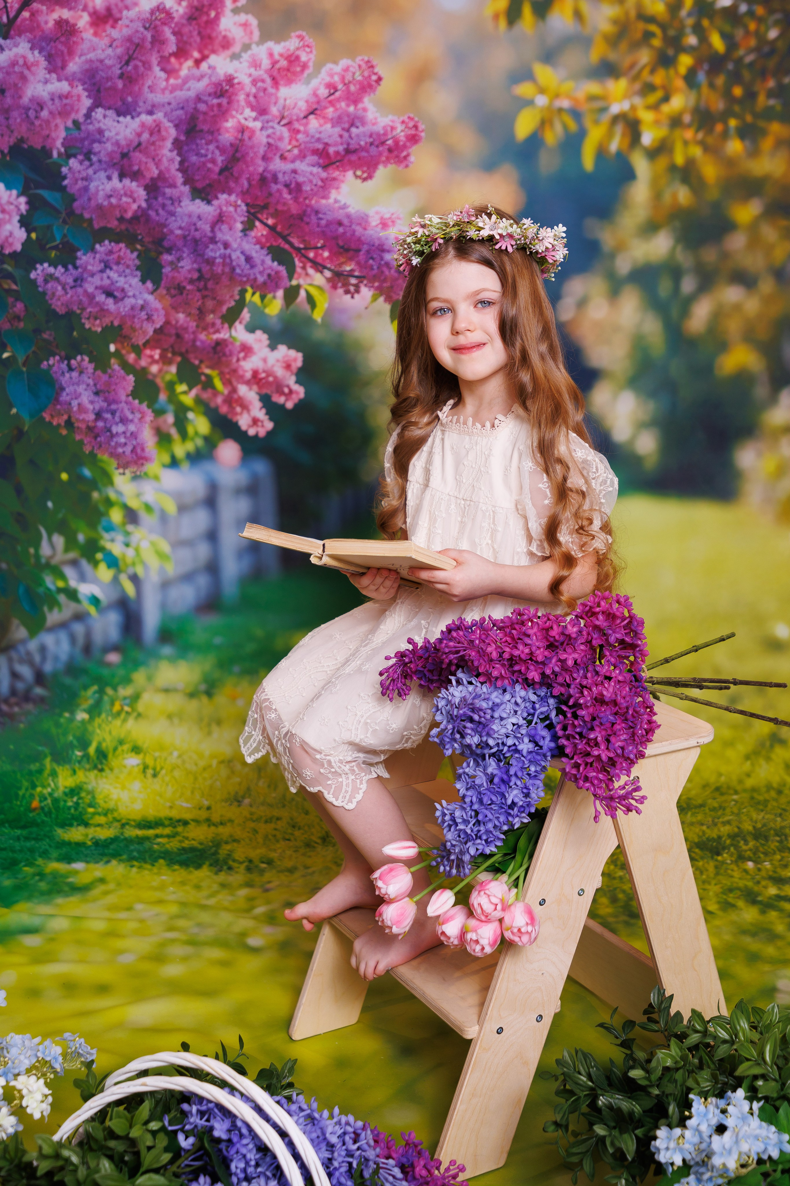 Сирень. Детская фотостудия Москва