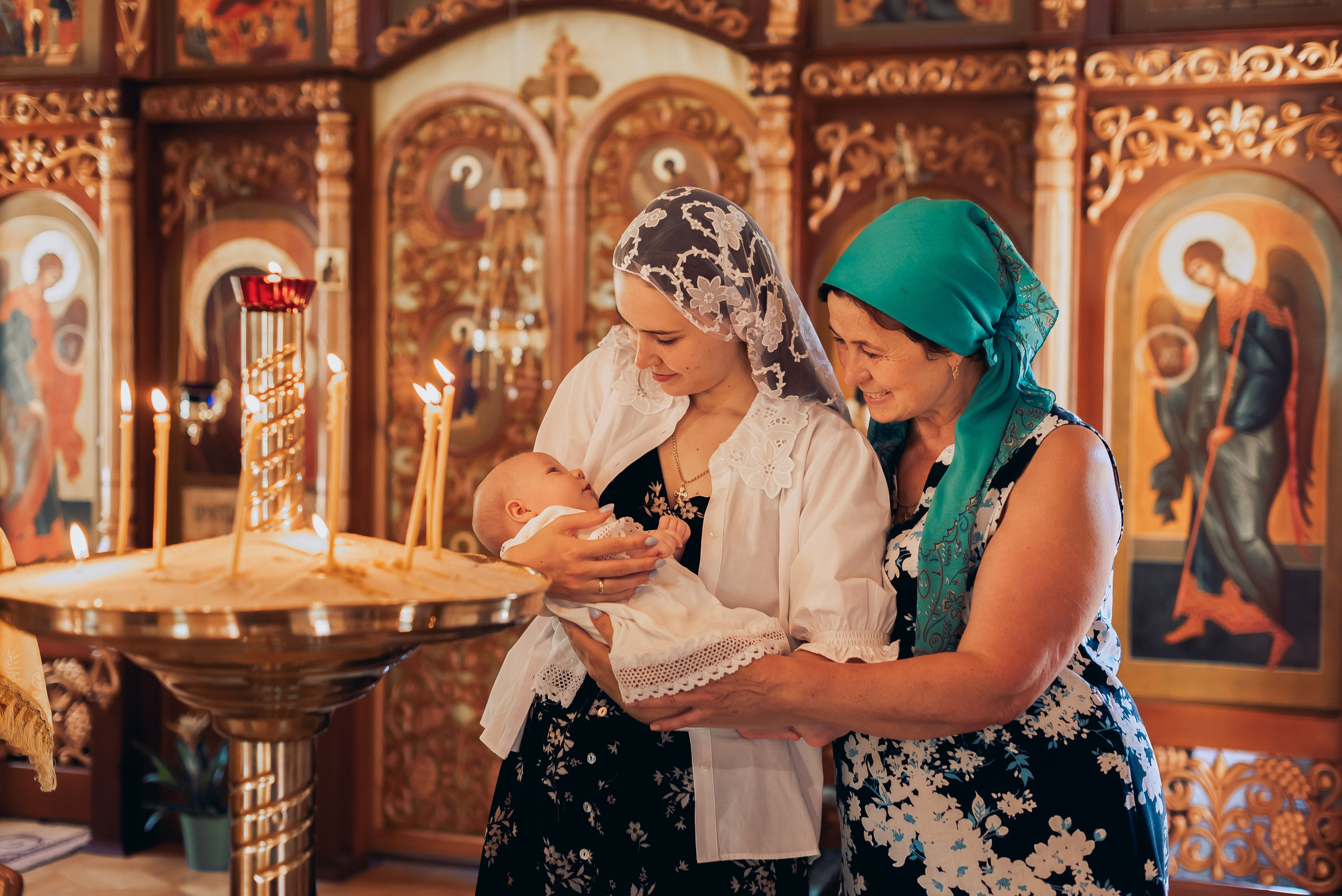 Крещение Евы. Фотограф Татьяна Иванчикова