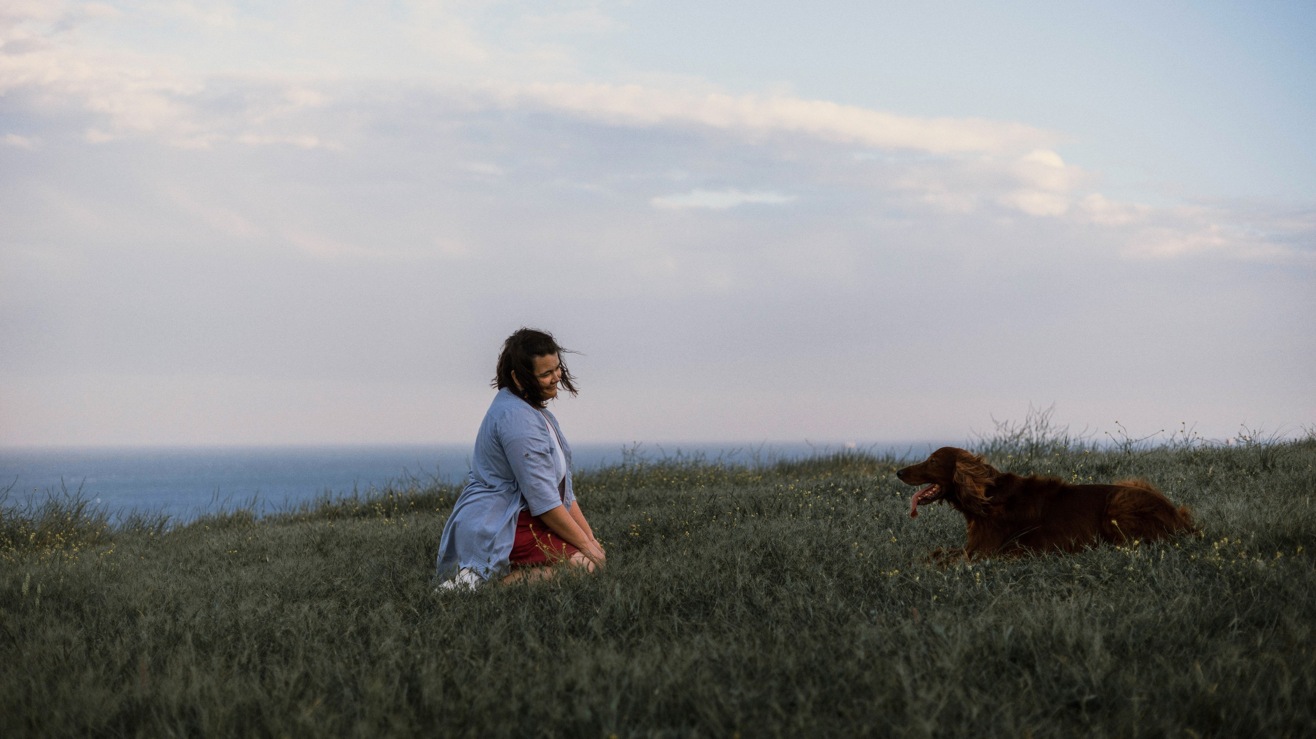 Ольга и Шеймас. Фотограф-анималист Богданова Полина