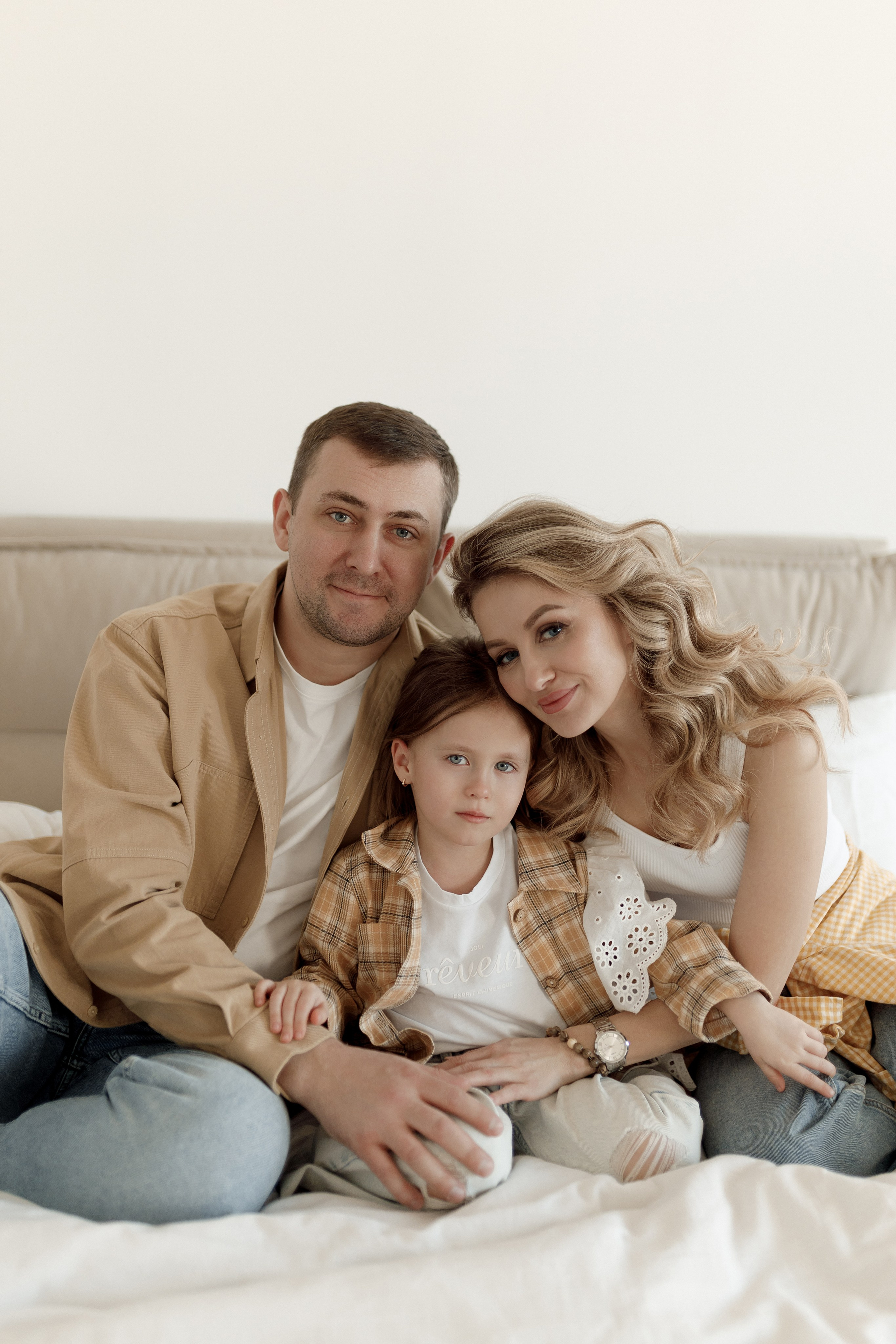 Алина с семьёй. Фотограф в Москве Юлия Хамзина