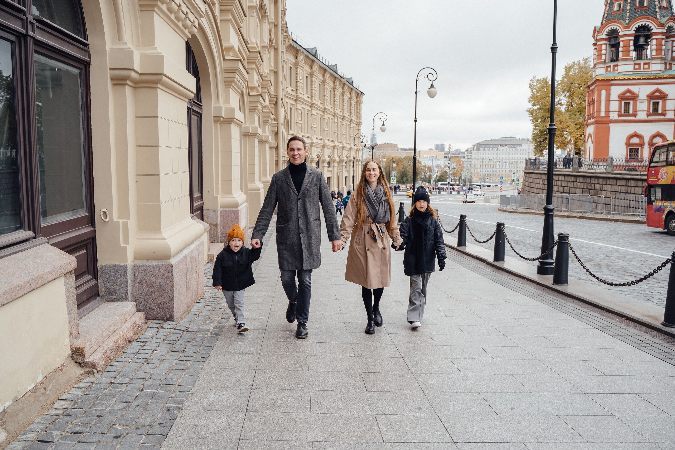 Осенняя прогулка. Творческий фотограф взрослых и детей в Москве Анна Блифернец