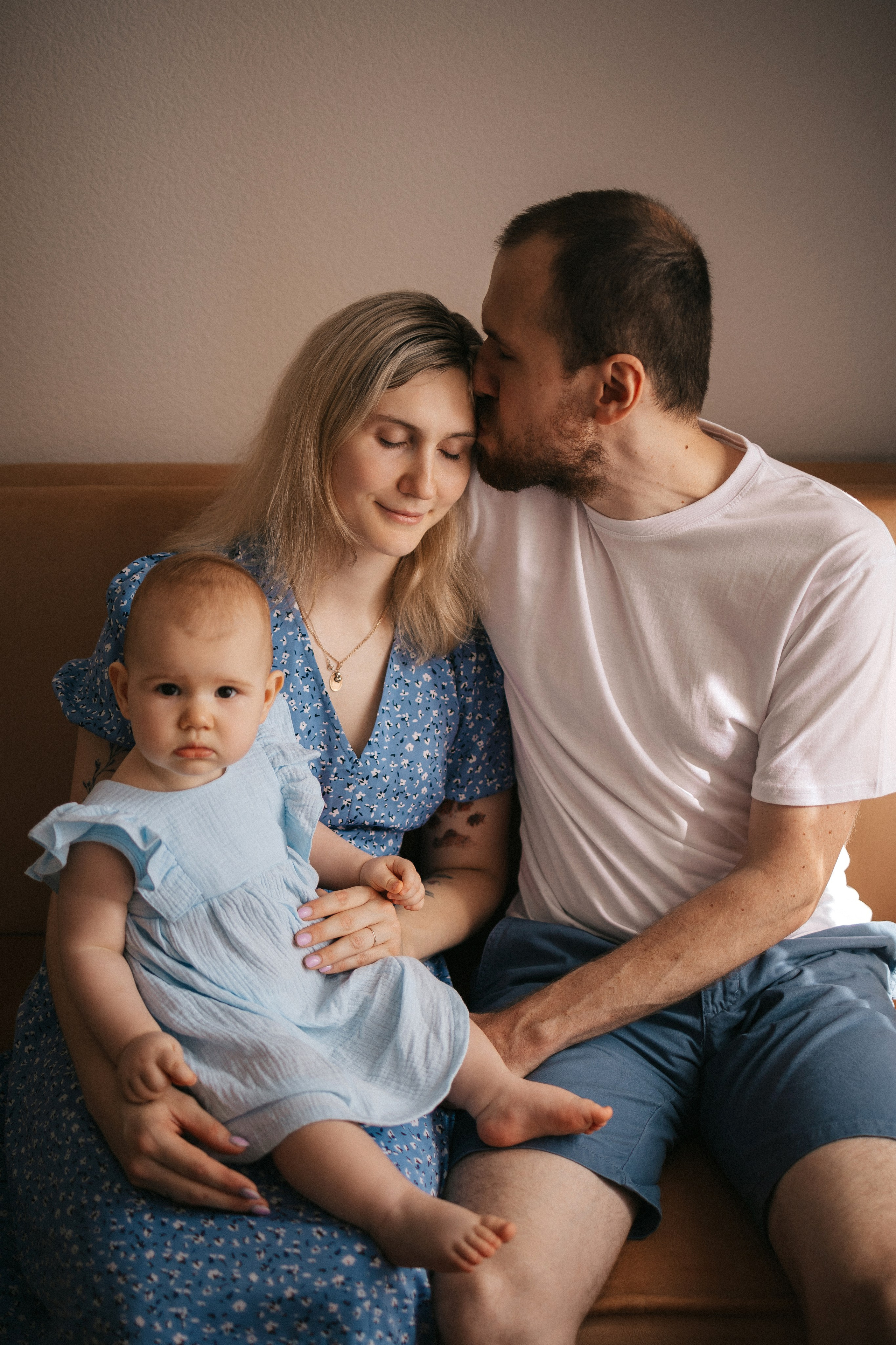 Маша с Лёшей и дочка Саша. Фотограф Нижний Новгород