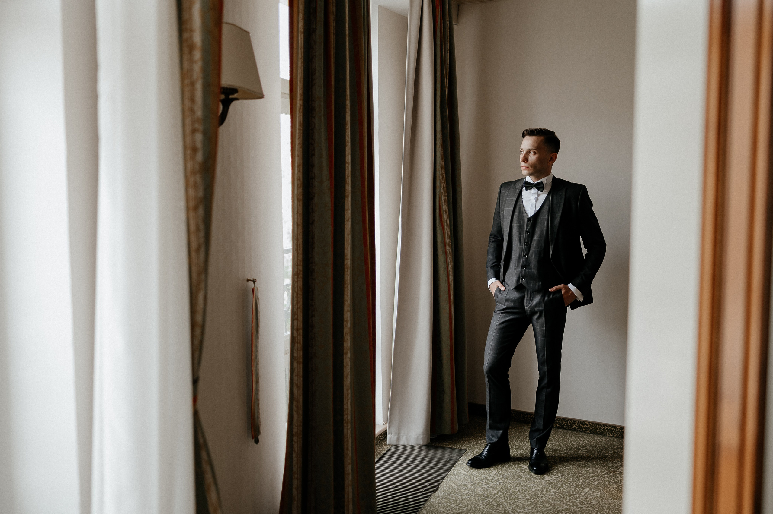 Портрет жениха в отеле Садовое кольцо