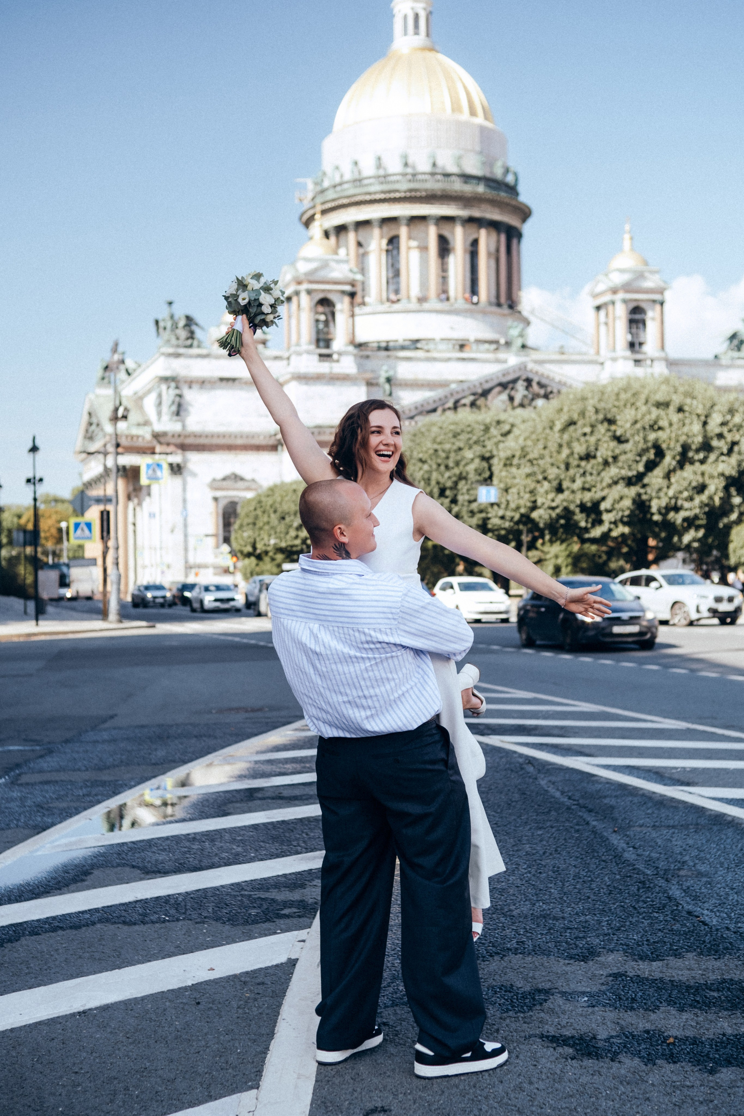 ЗАГС Адмиралтейского района+Витебский вокзал. Фотограф в Санкт-Петербурге Кристина Брянская