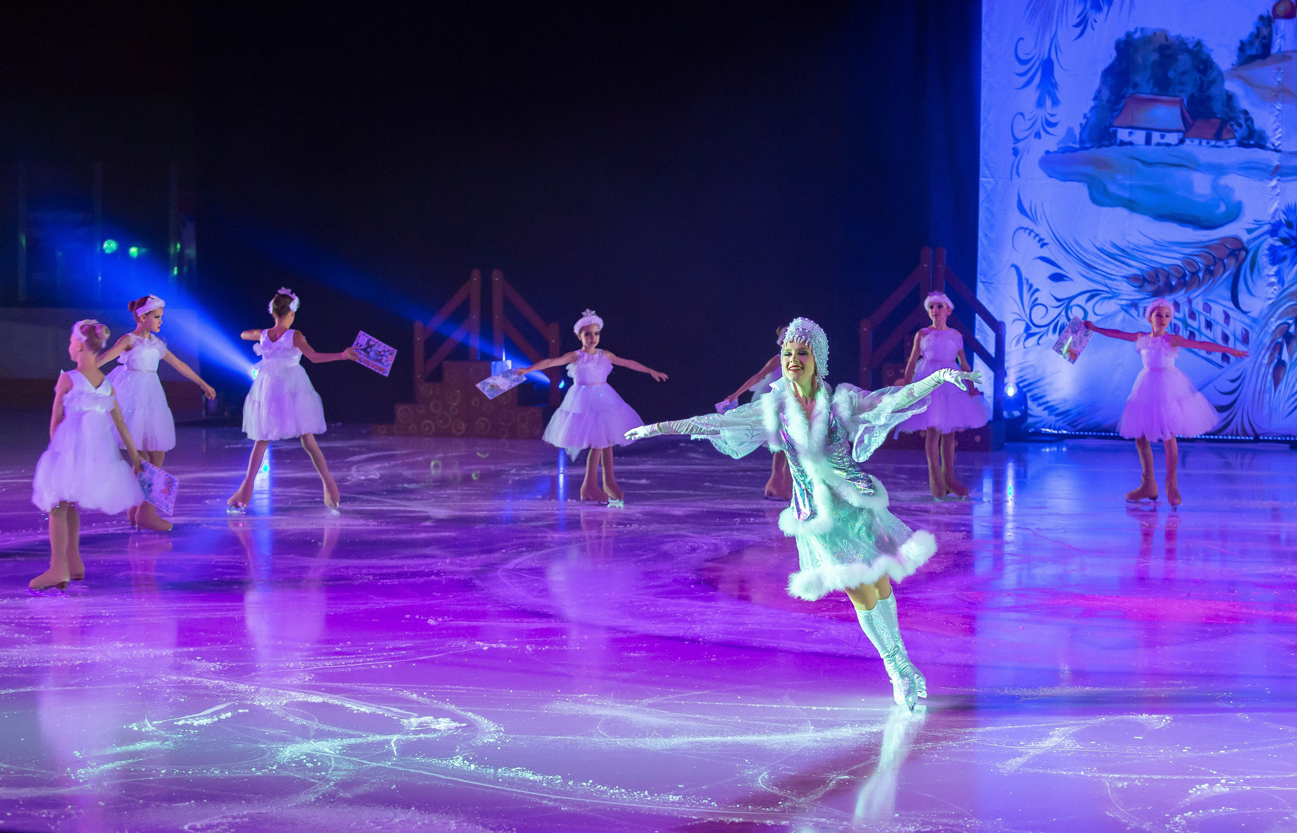 Сказочное ледовое шоу Конек Горбунок. Детский театр на льду АЛЕКО