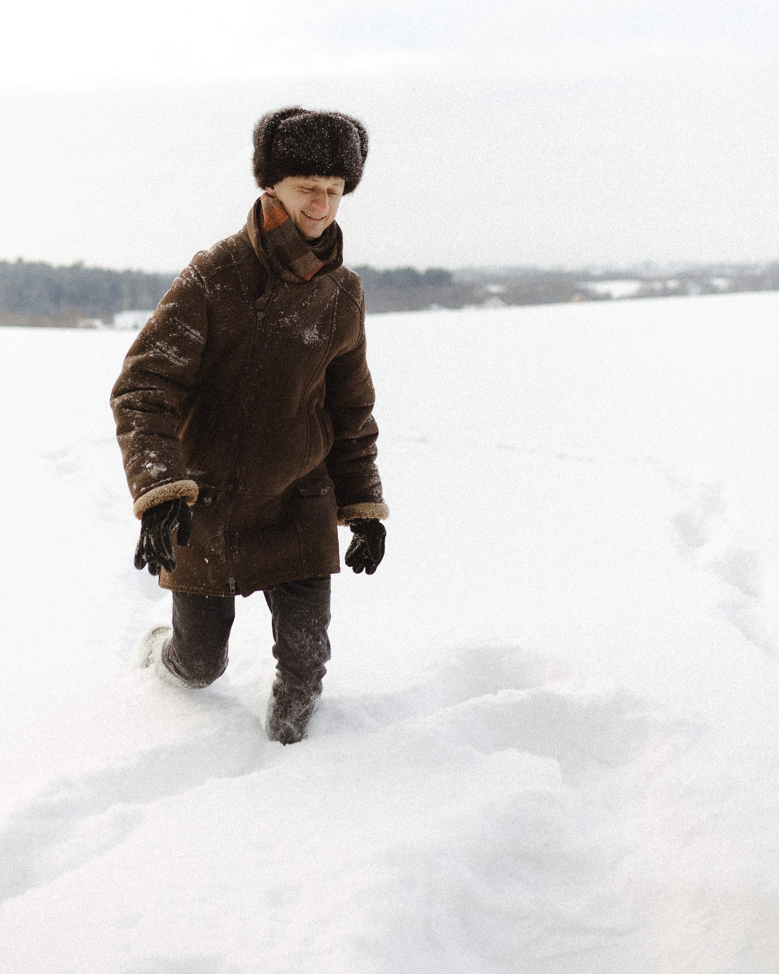 Зима не холодная, когда рядом свои. Семейный фотограф в Москве Алина Савченко