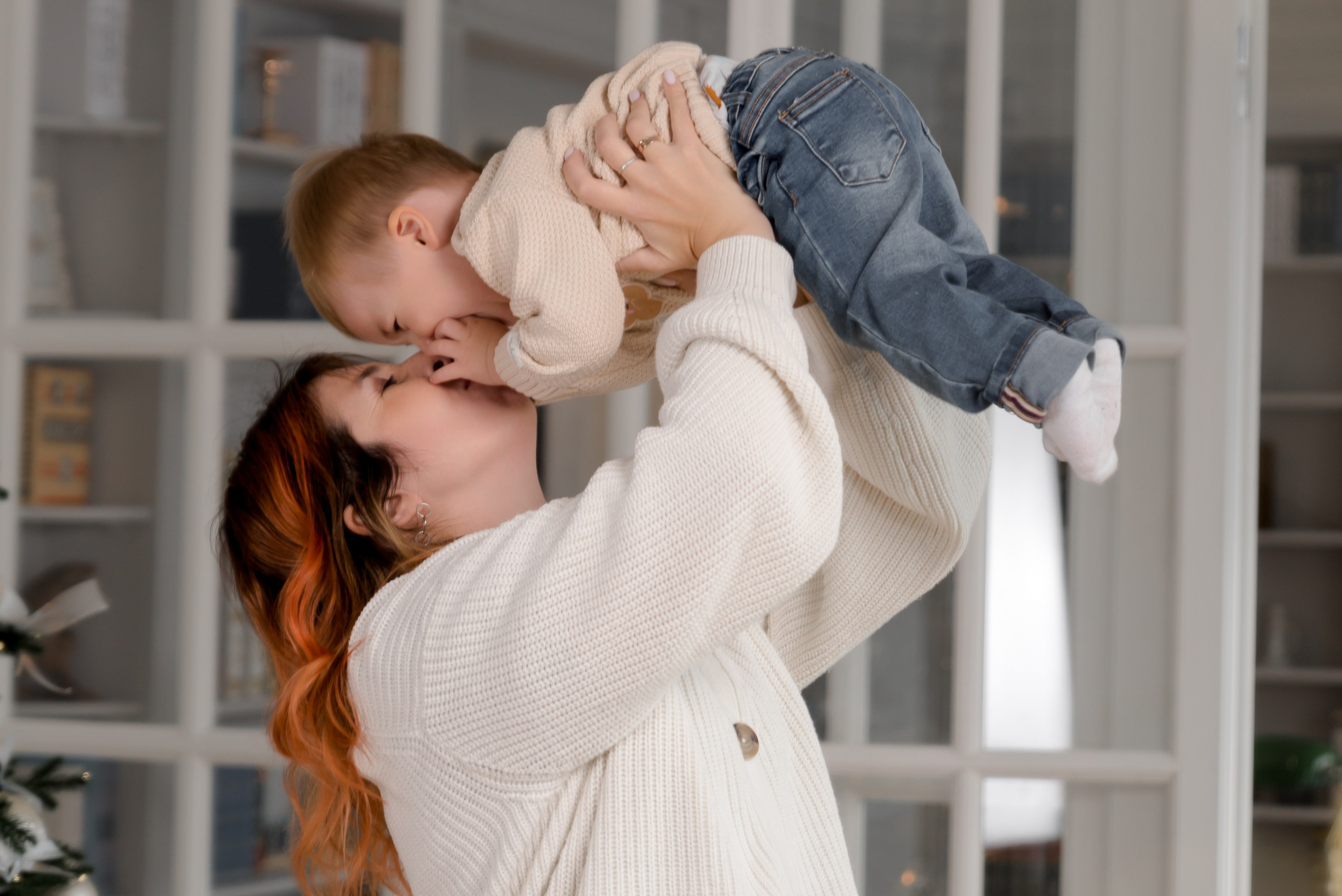 Новогодняя фотосессия Юлия и Саша. Портретный фотограф в г. Москва Солнцево Яковлева Анастасия