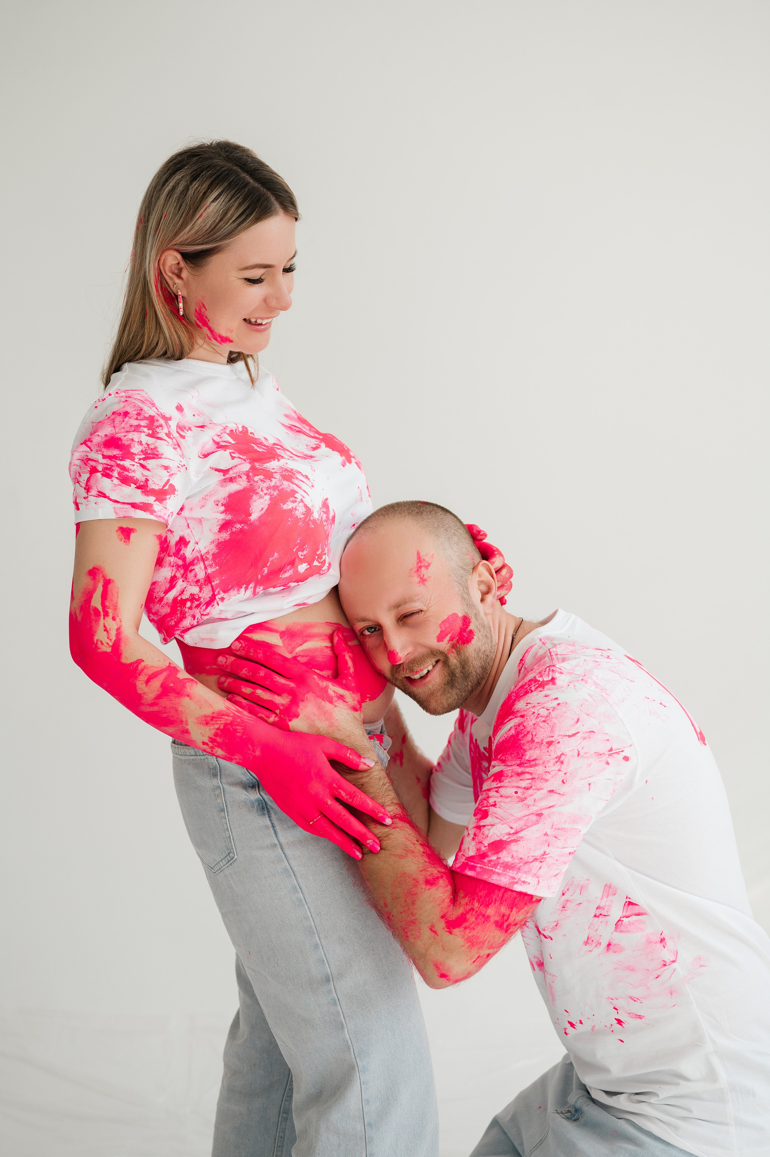 Гендер пати с красками. Свадебный и семейный фотограф в Краснодаре Алина Мельник