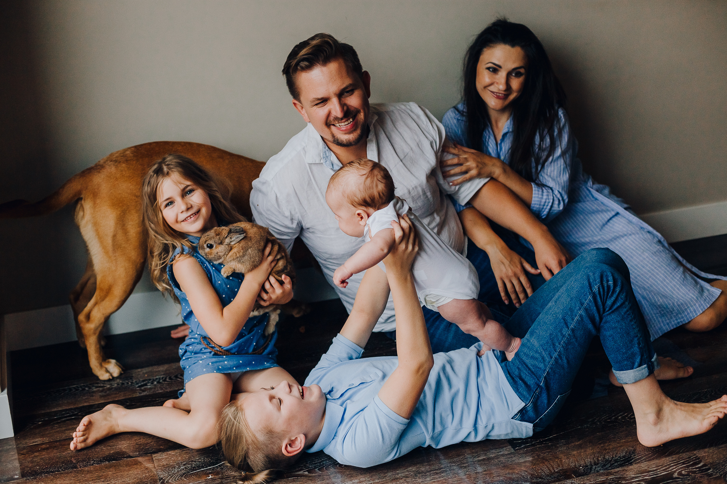 Все вместе дома. Семейный фотограф в Минске Саша Павлюк