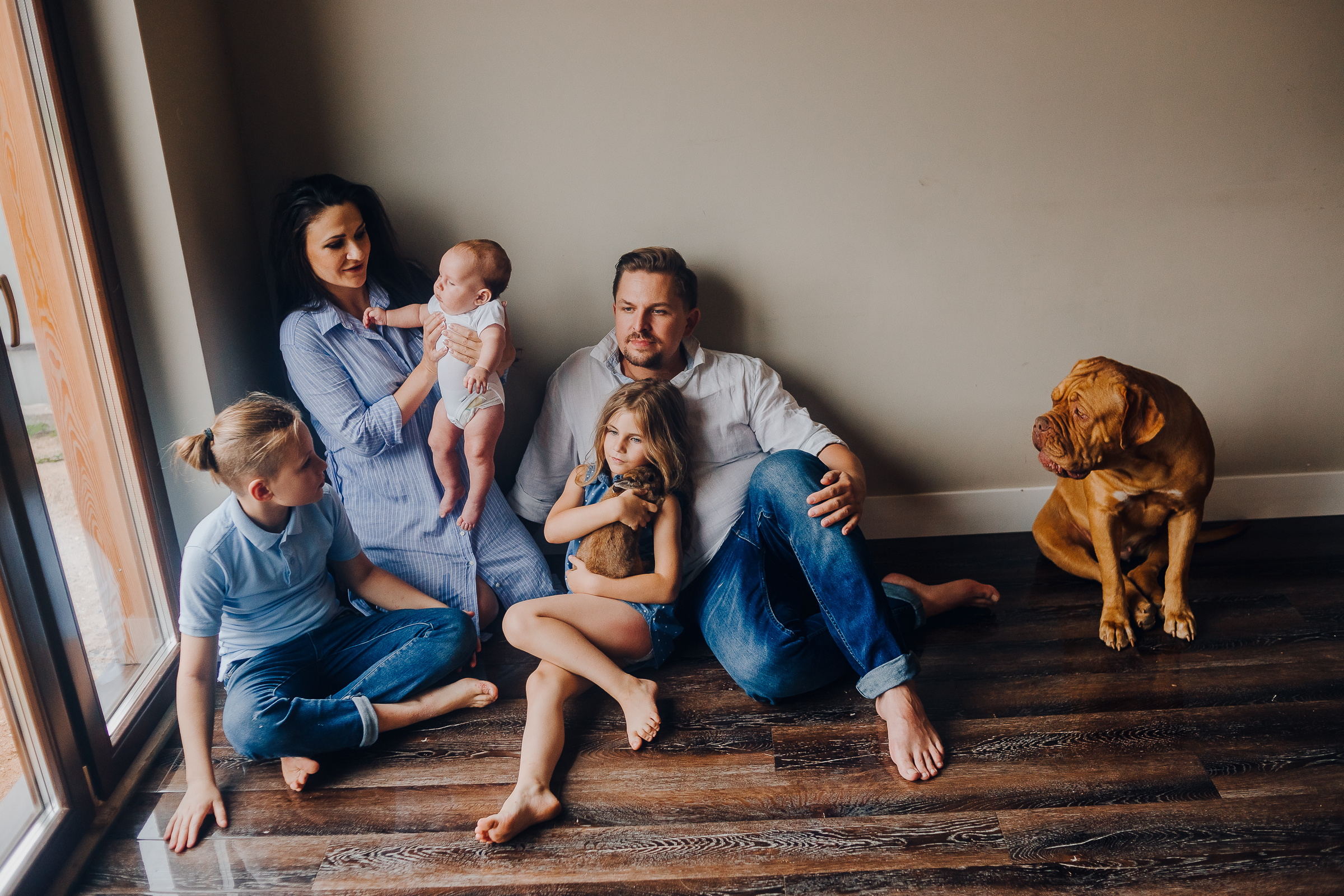 Все вместе дома. Семейный фотограф в Минске Саша Павлюк