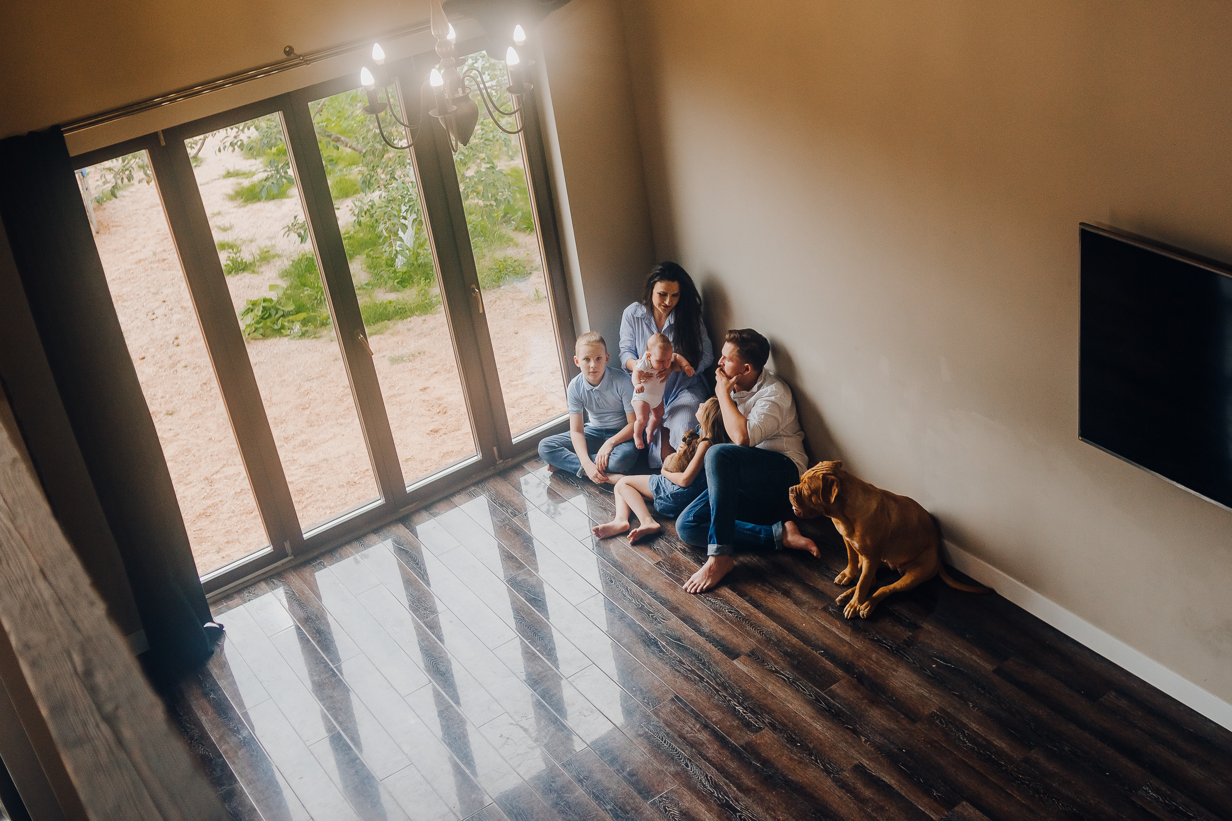 Все вместе дома. Семейный фотограф в Минске Саша Павлюк