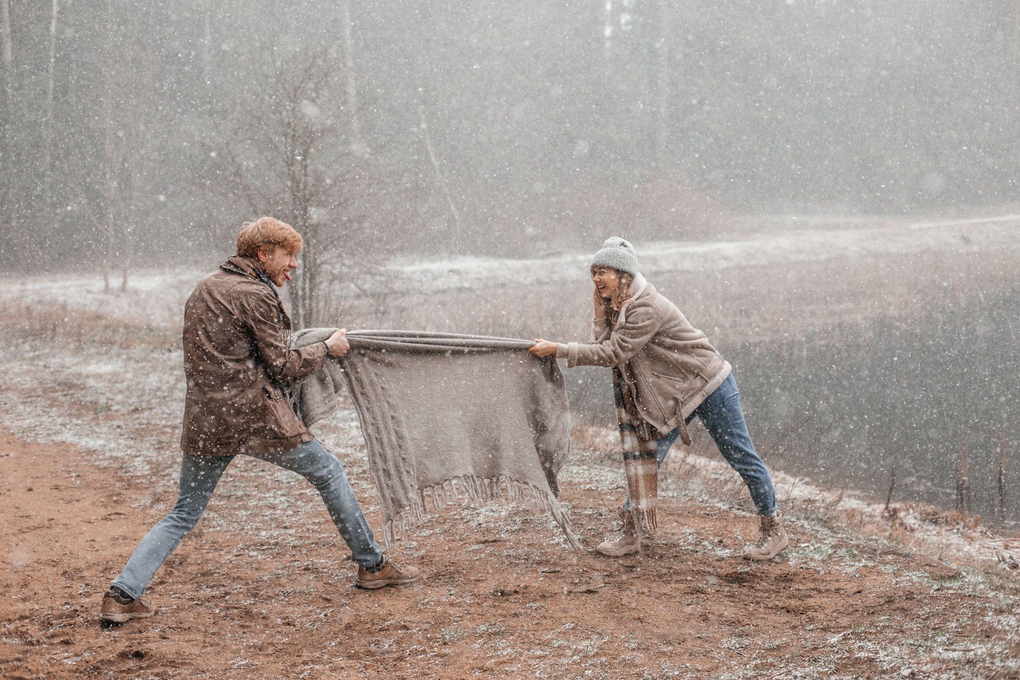 Аня, Женя и особенности погоды в Беларуси. Семейный фотограф в Минске Саша Павлюк