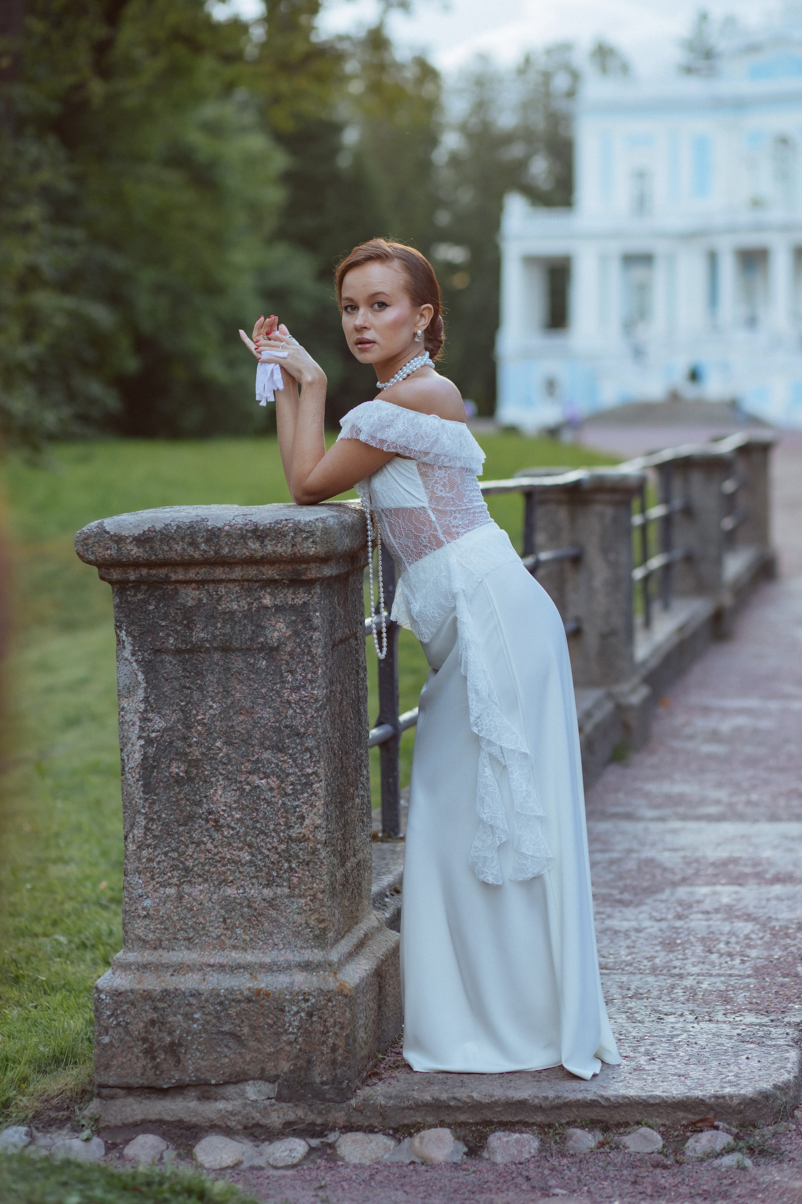 Фотосессия в парке летом Ораниенбаум