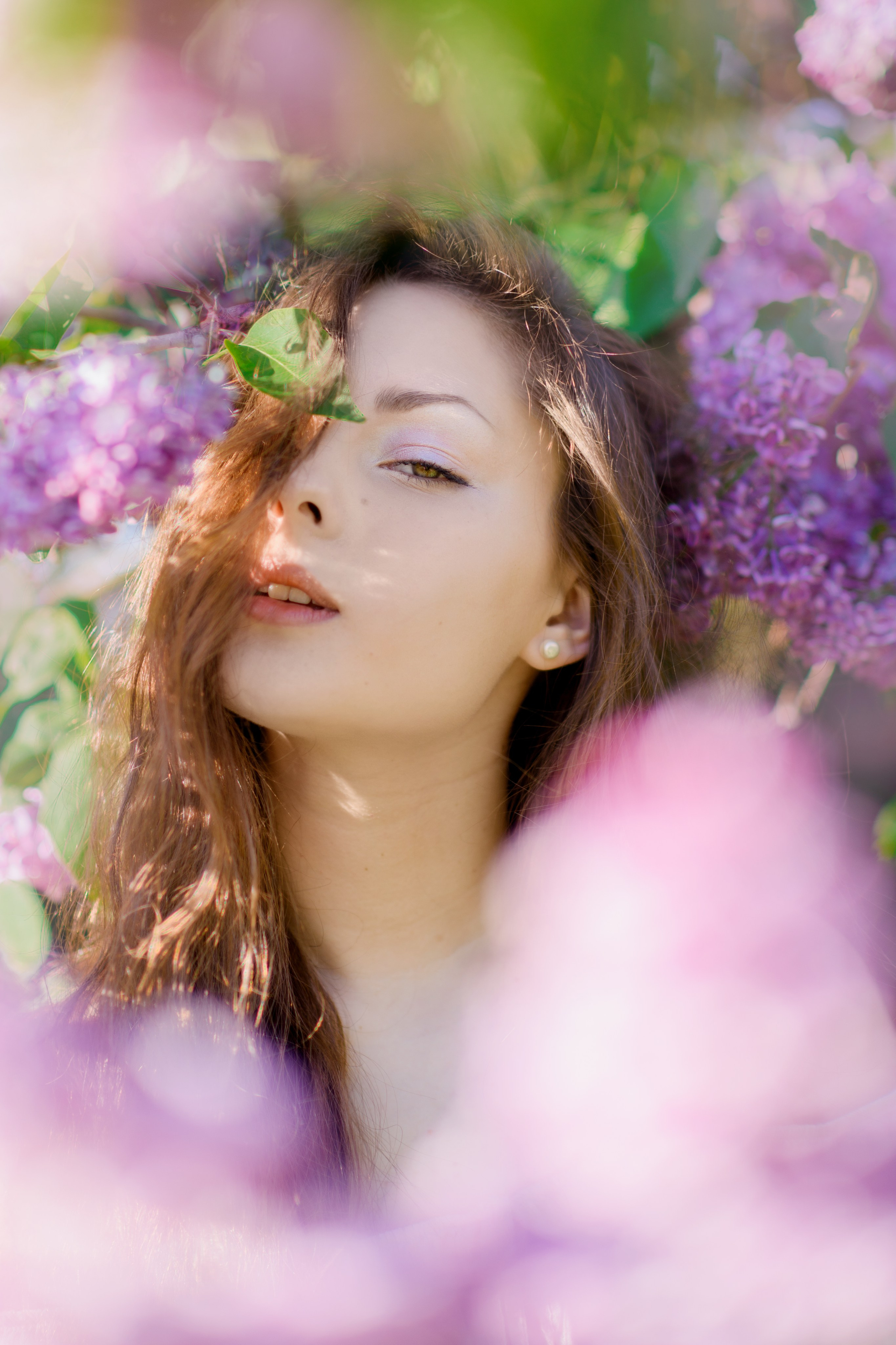 Фотосессия в сиреневом саду. Главная