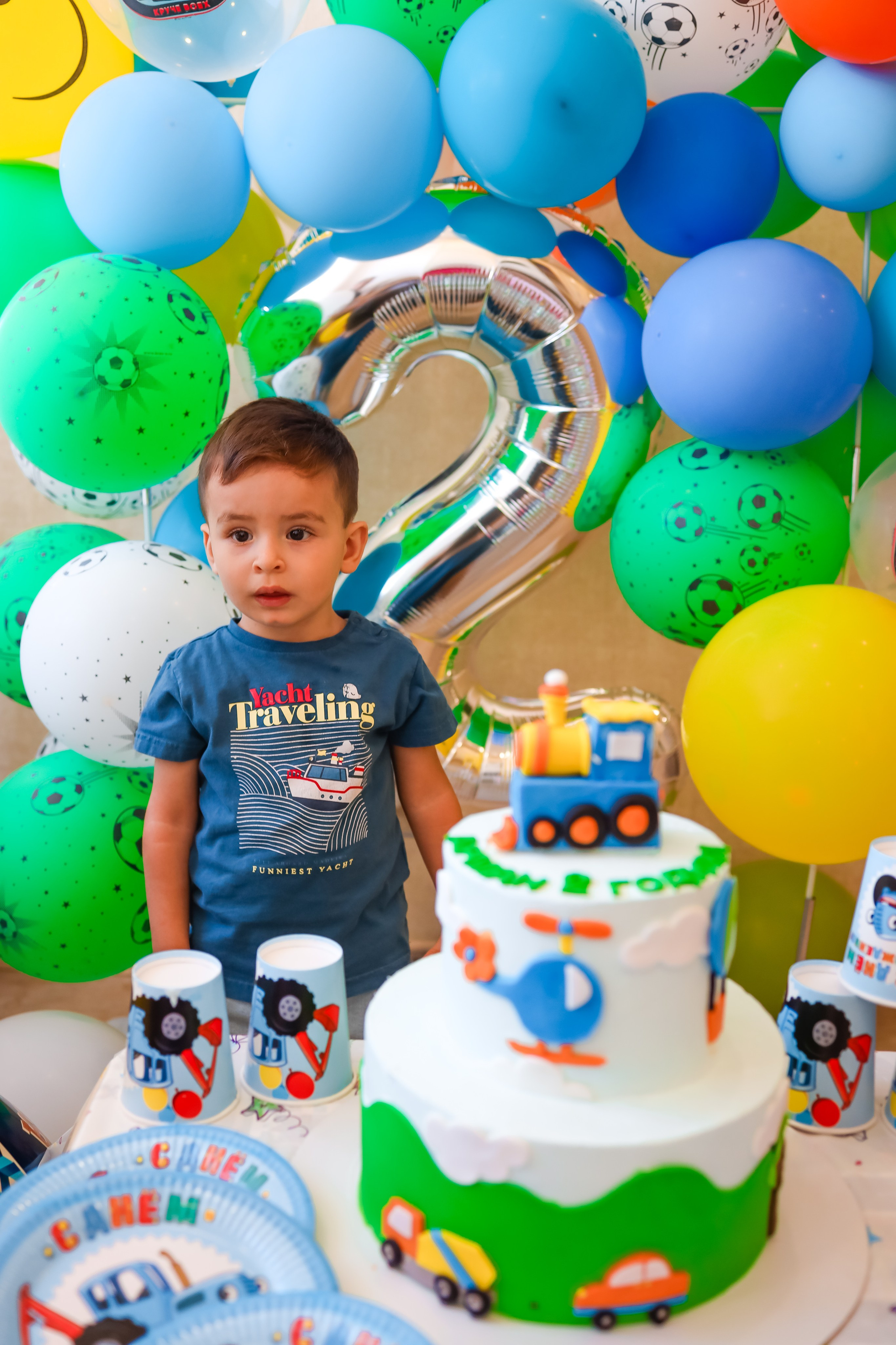 День рождения 2 года дома. Главная