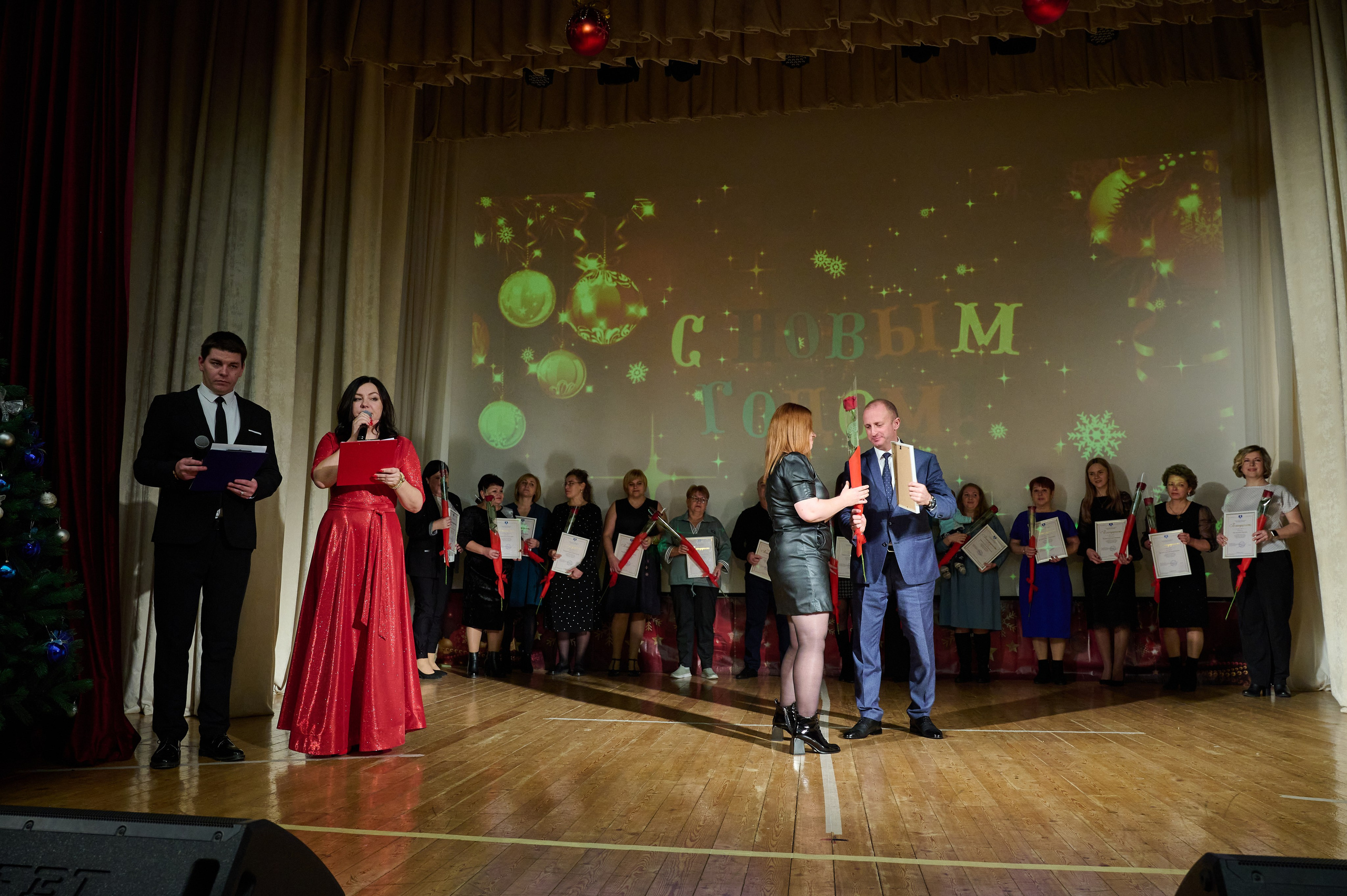 Новогодний концерт. Жизнь курорта Кабардинка в фотографиях
