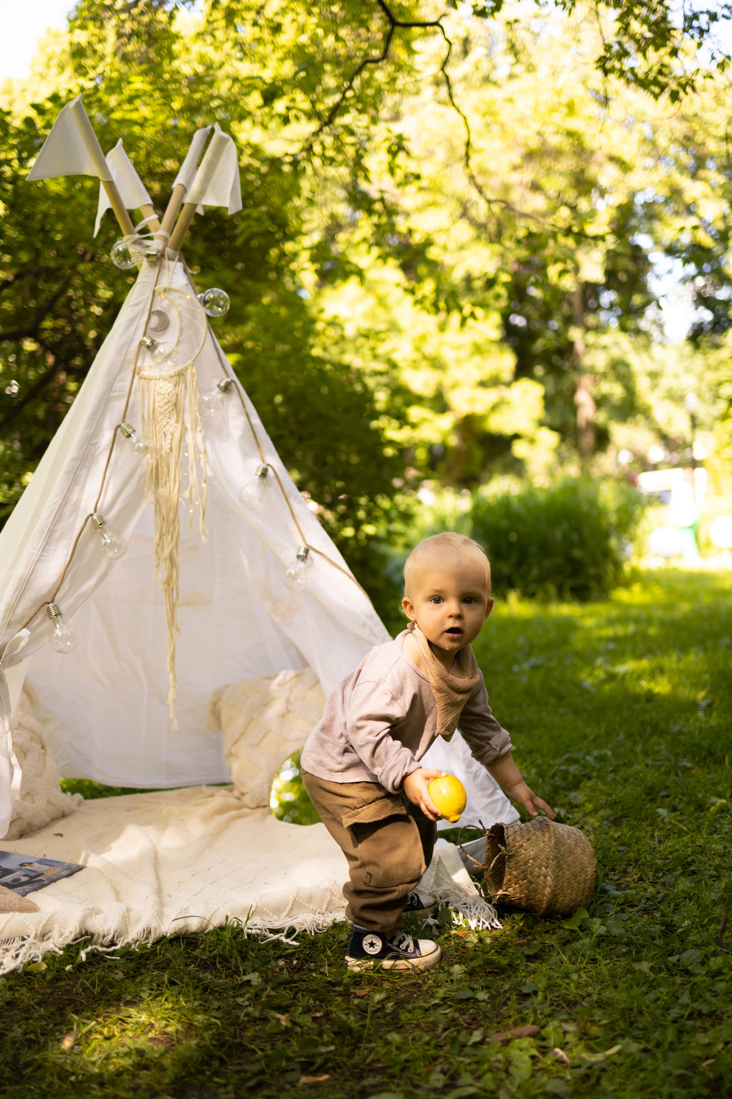 Boho wigwam (summer 2024). Семейный и детский фотограф, фотограф беременности, ньюборн в Москве