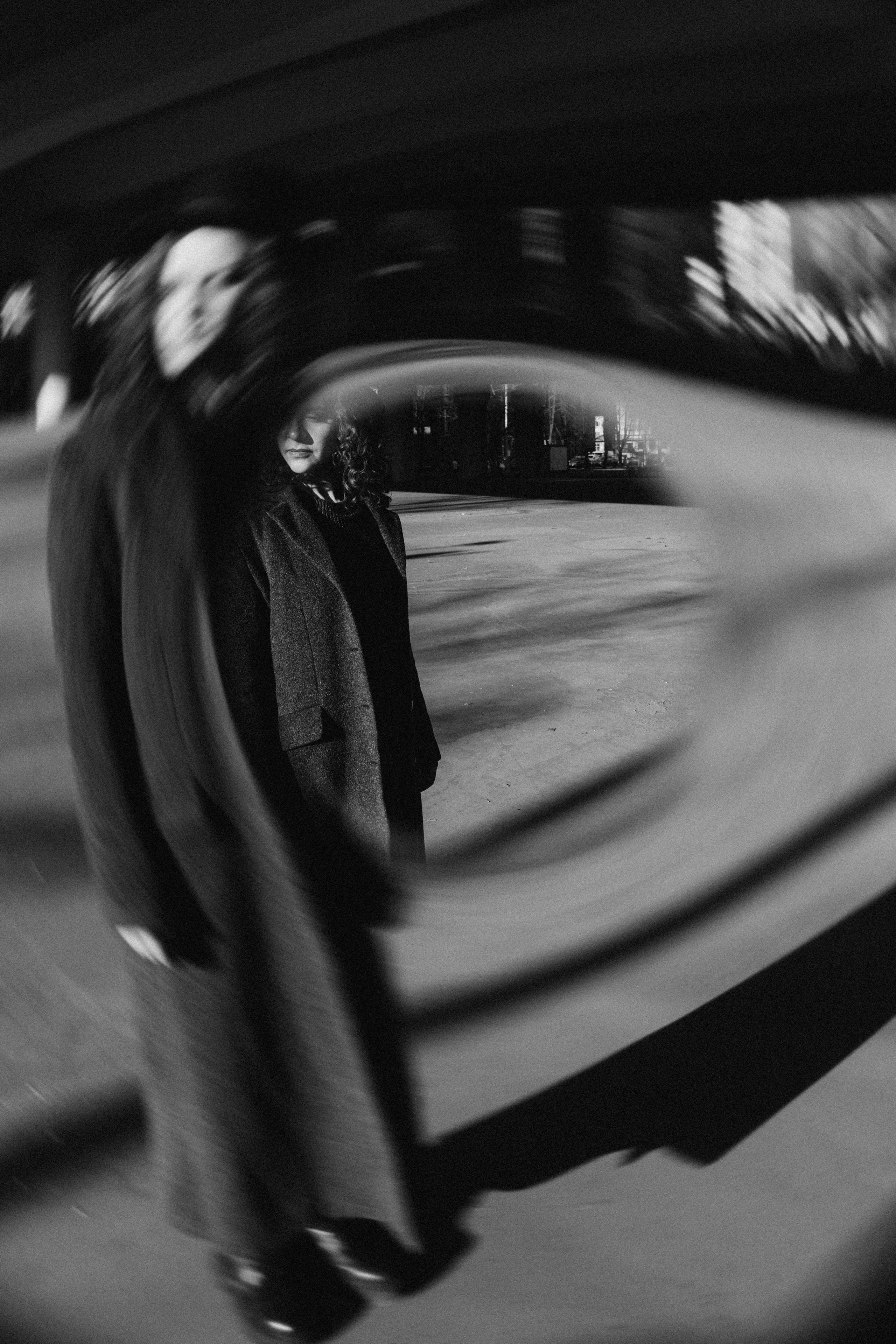 Настя. Гранж под эстакадой. Семейный фотограф в Москве Валерия Карпова