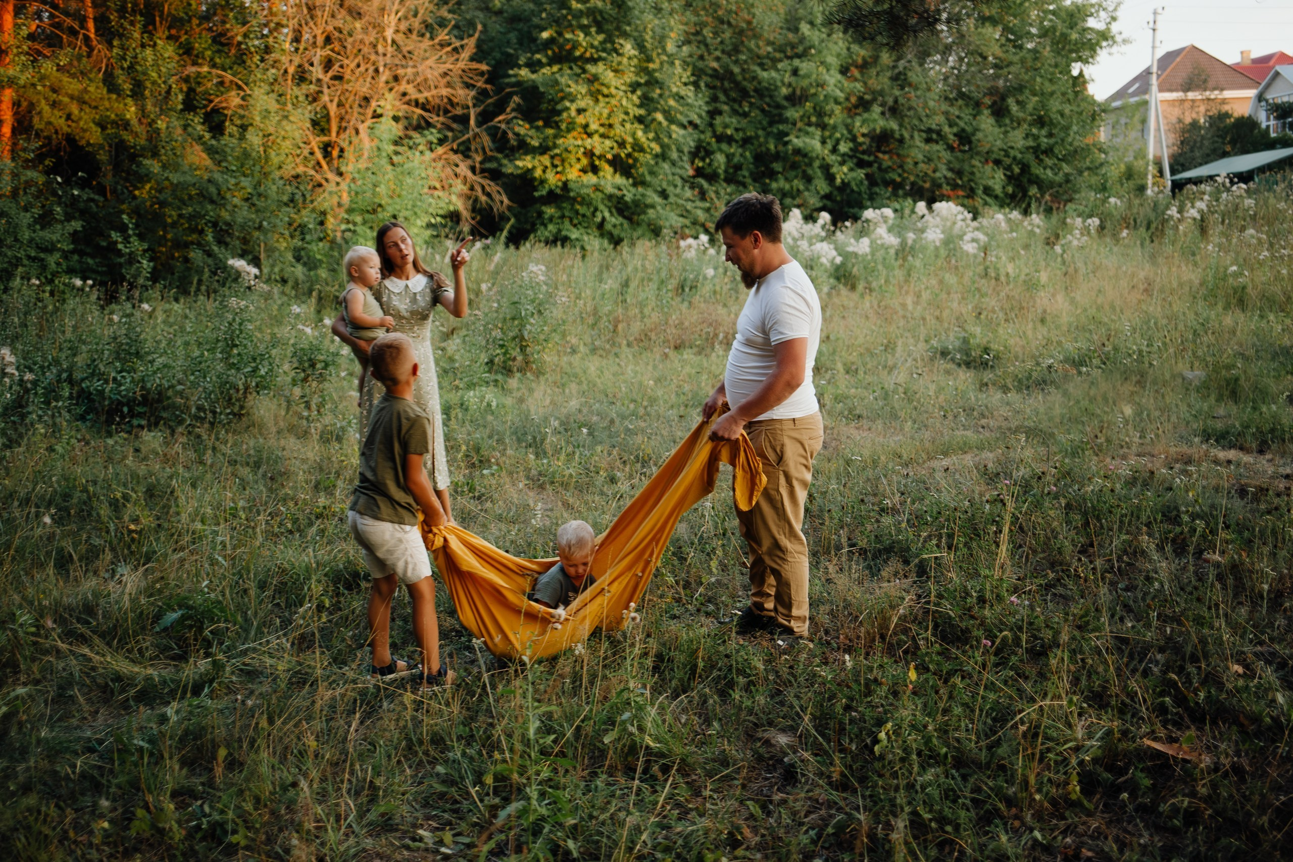 Семейная съемка на природе. Женский фотограф в Саратове Анастасия Вишневская