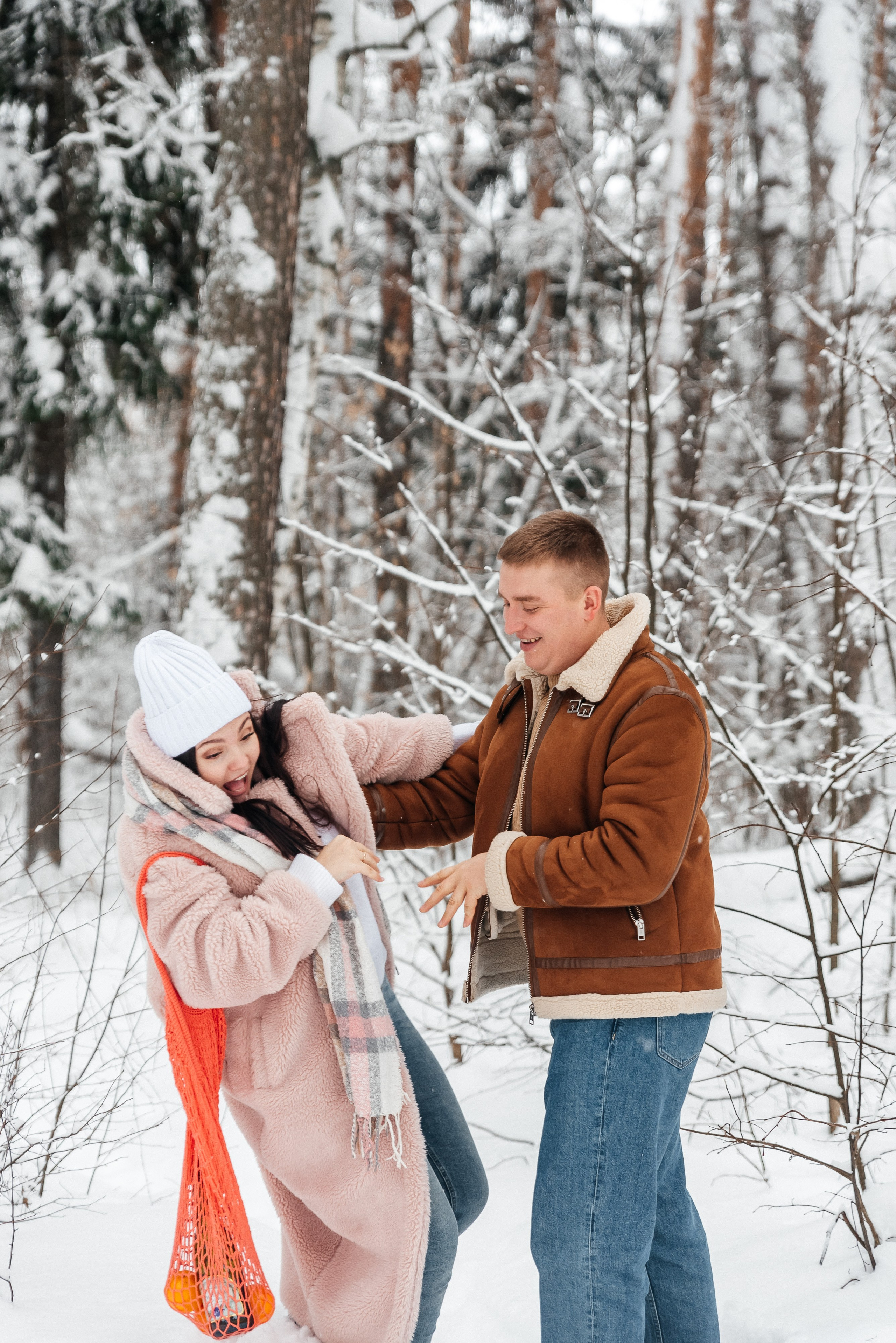 Зимняя прогулка в лесу. Фотограф Иваново | Москва | Ирина Коптилина