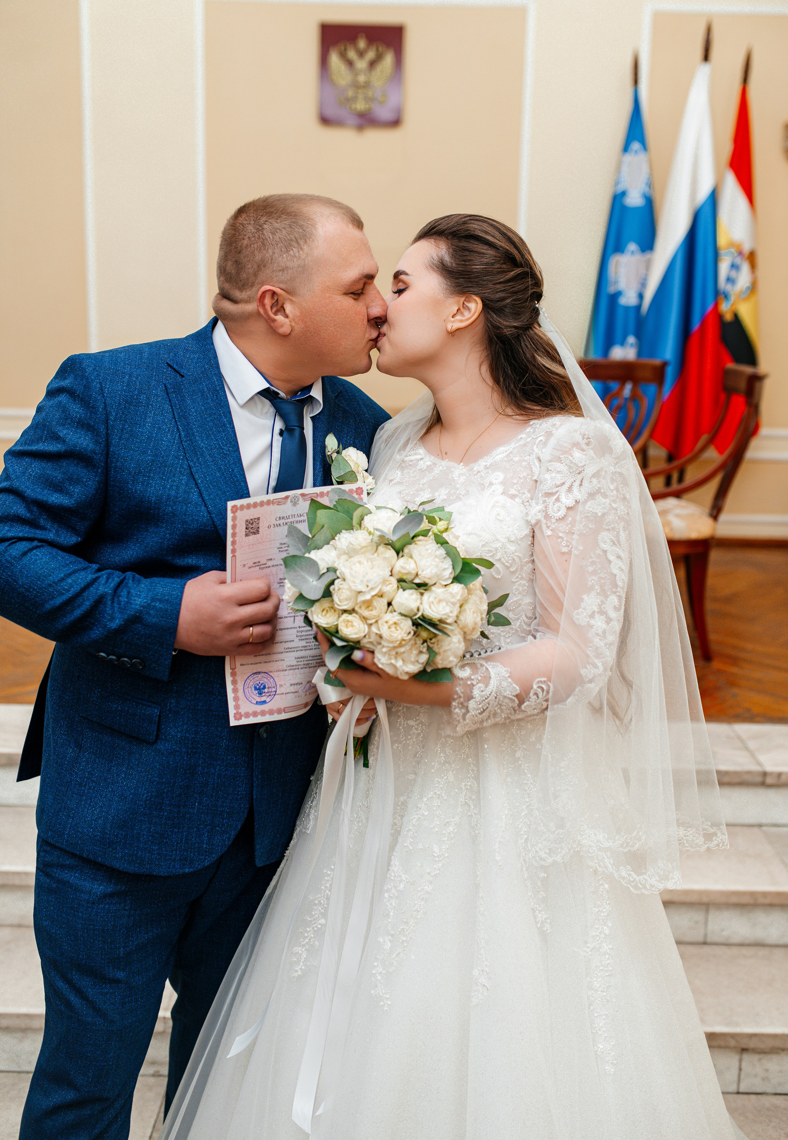 Николай и Анастасиия. Свадебный и семейный фотограф в город Курске Алина Гайдукова